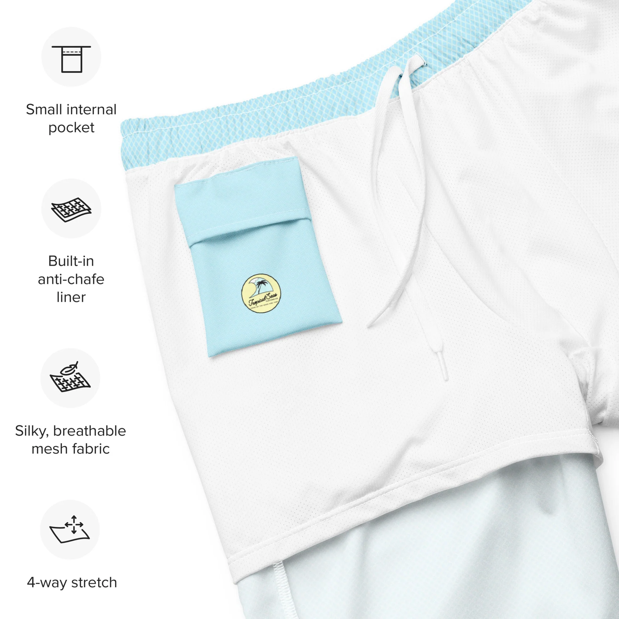 Men's Tahiti Daydream swim trunks - Image 2