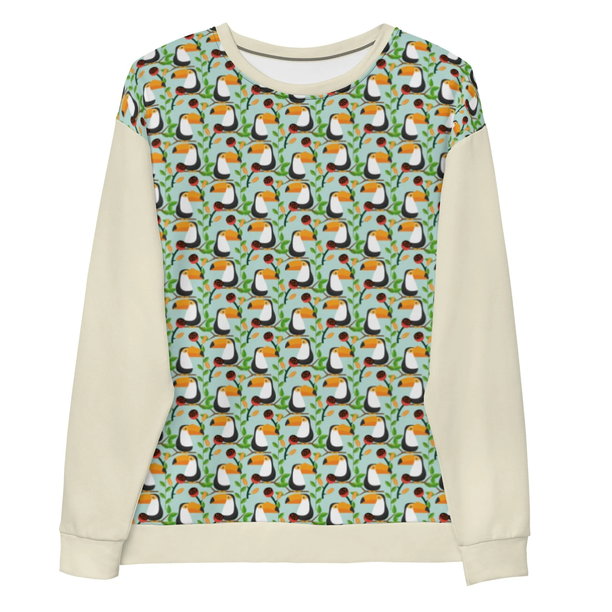 Men's Toucan Pattern Sweatshirt - Image 2