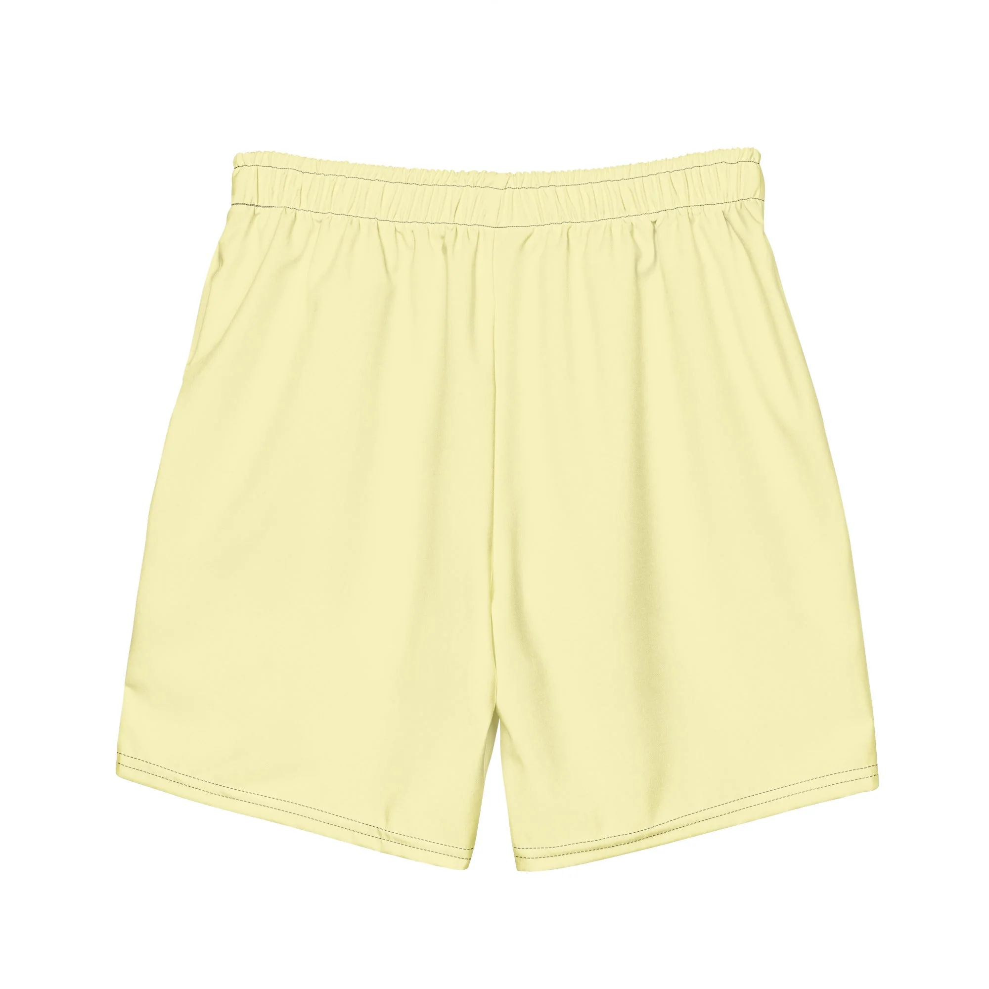 Men's Yellow Eco Board Shorts - Image 4