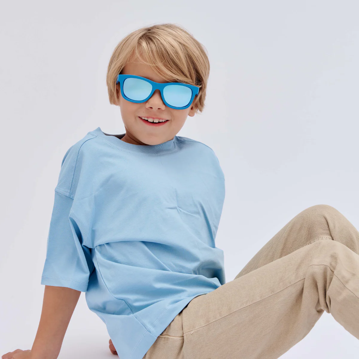 Midnight Blue Polarized Navigator | Light Blue Mirrored Lens - Image 5
