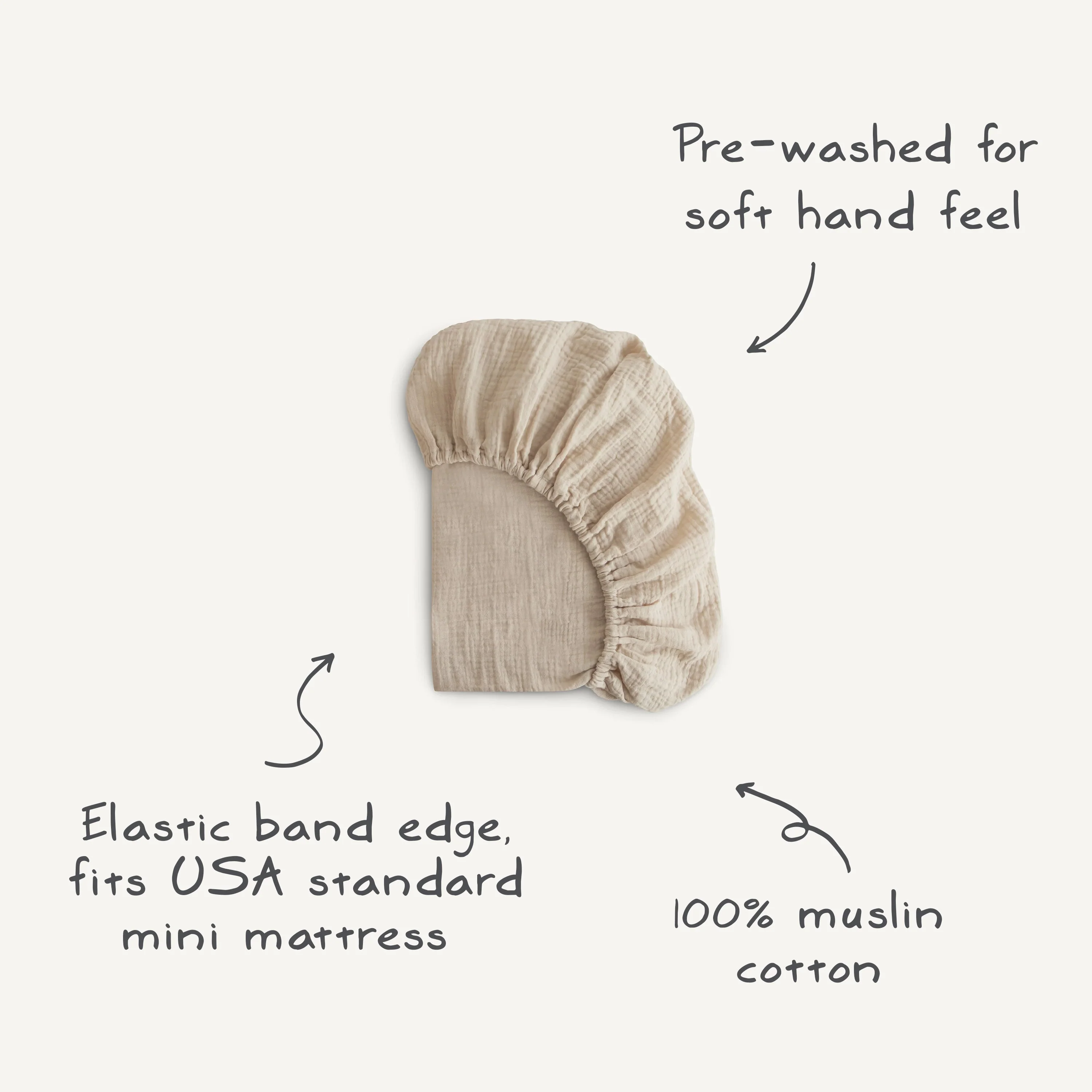 Mini Muslin Crib Sheet - Image 95