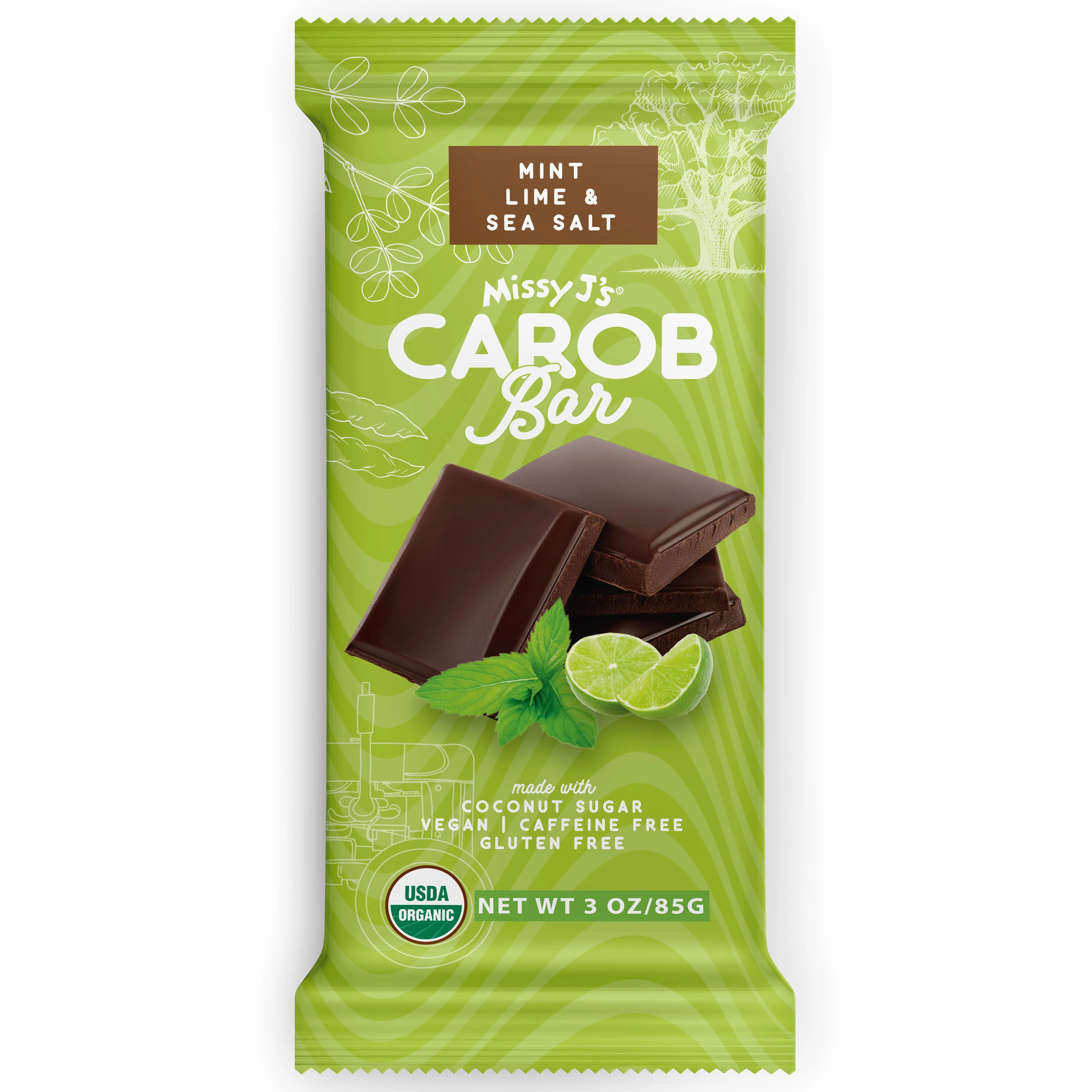 Missy J's Organic Carob Mint Lovers Sampler Pack-11 products - Image 8