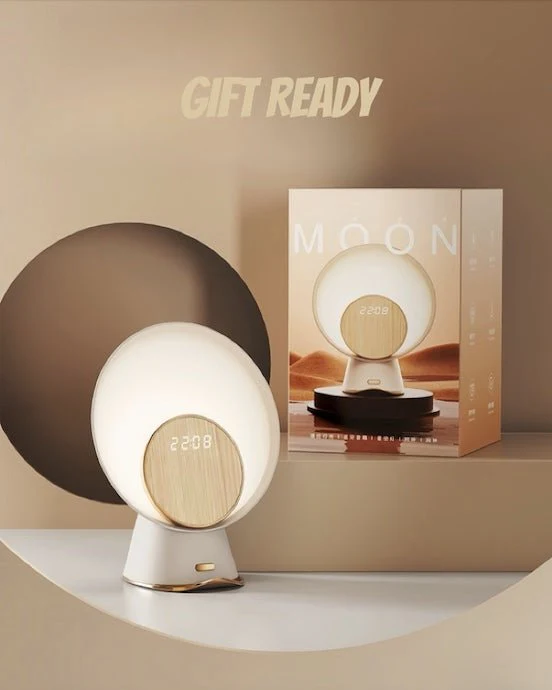 Moon Station: Bedside Lamp, Wireless Charger, Stereo Speaker All In One - Image 7