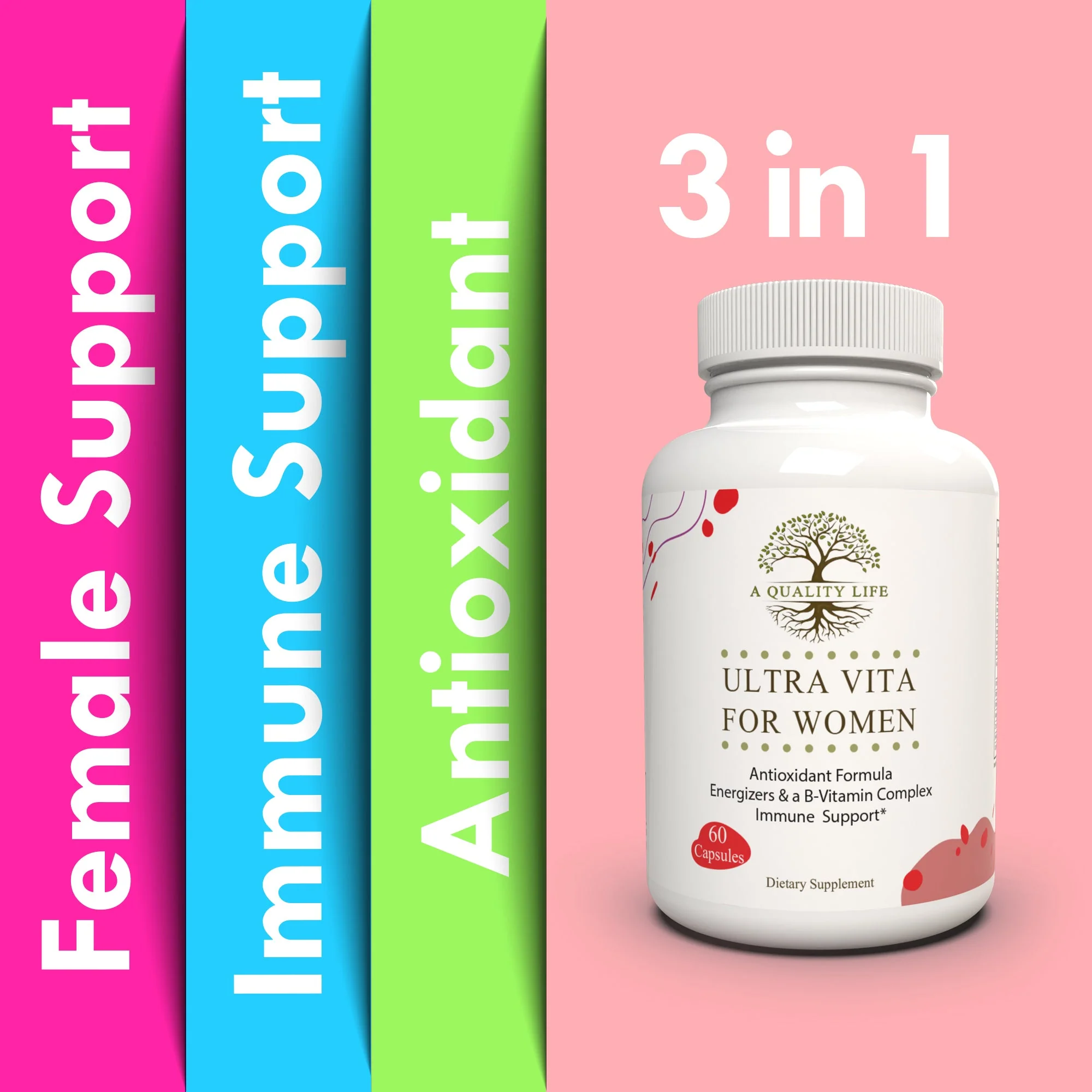 Multivitamin for Women by A Quality Life Nutrition - Image 3