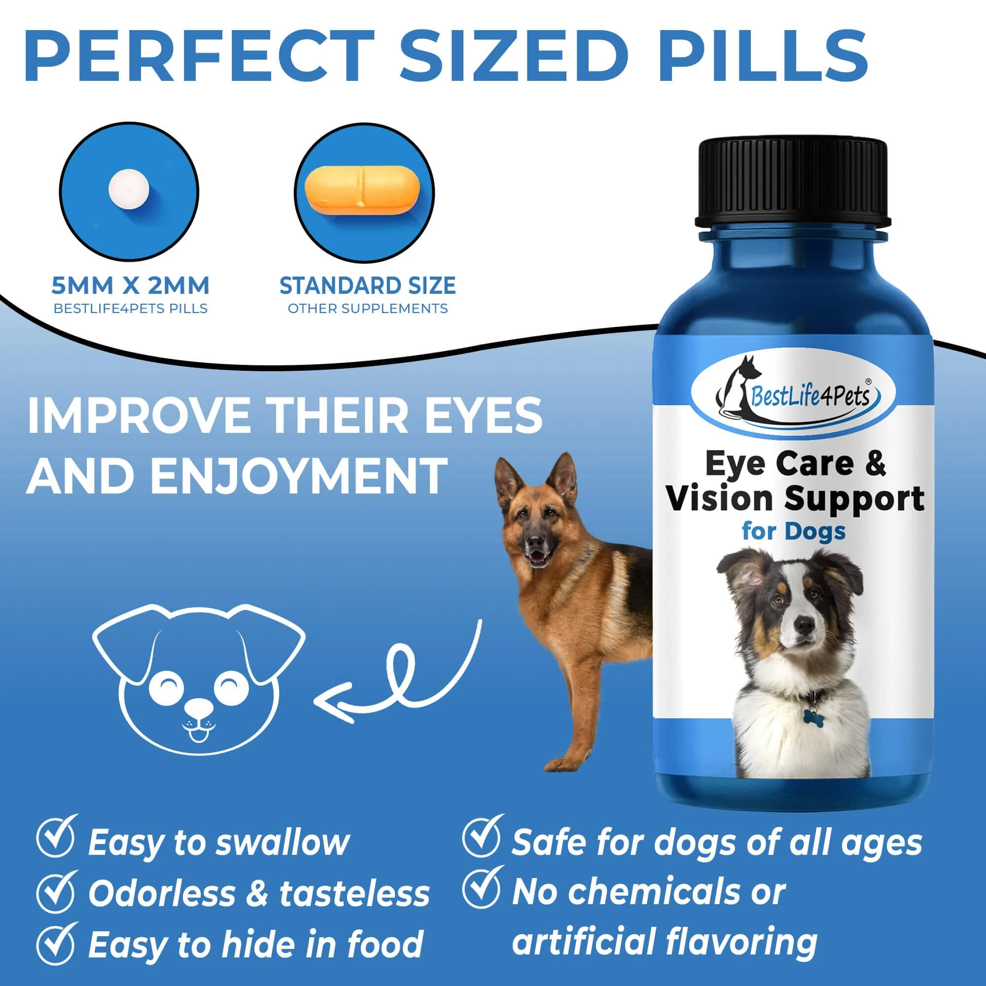 Natural Dog Eye Infection Treatment - Helps Conjunctivitis, Watery Eyes, Red Eye, and General Eye Care by BestLife4Pets - Image 6