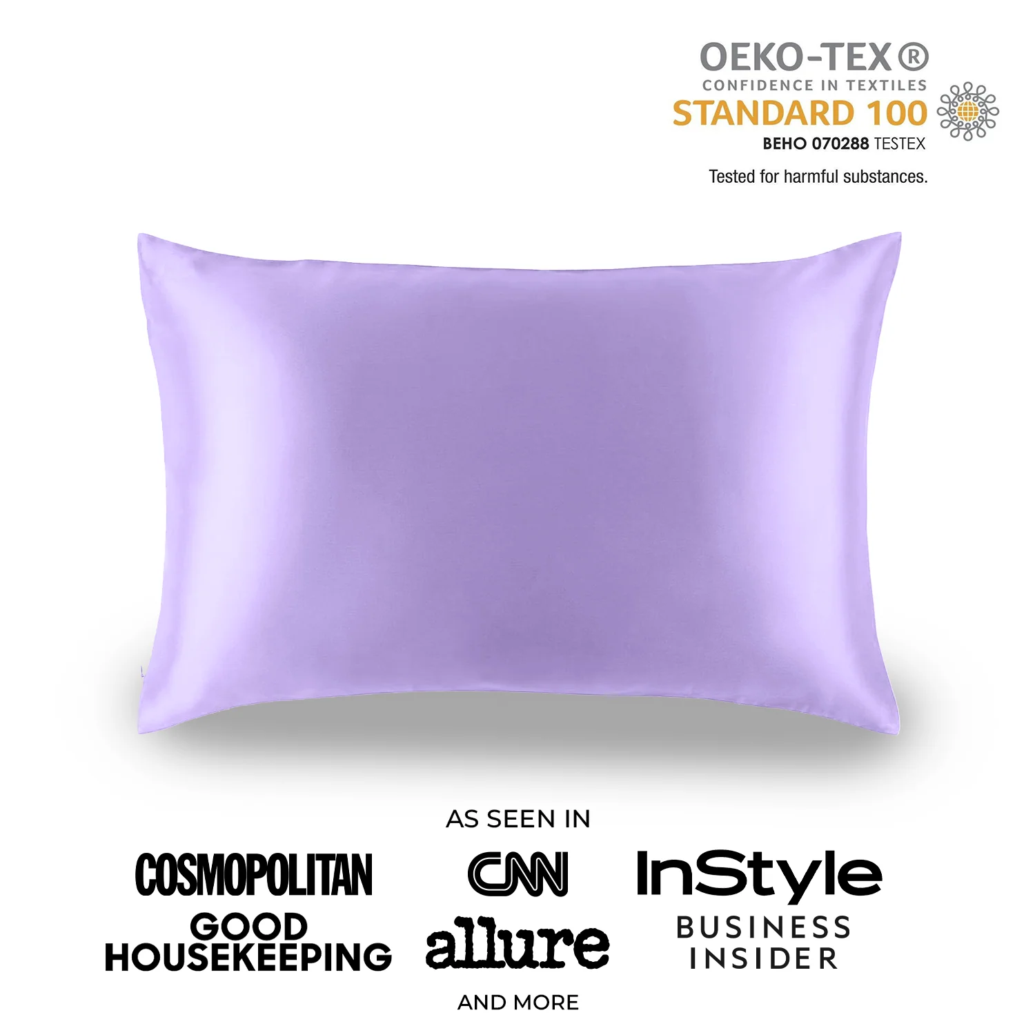 Natural Mulberry Silk Pillowcase (19 Momme) - Image 32