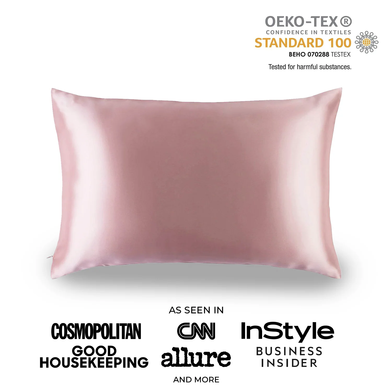 Natural Mulberry Silk Pillowcase (19 Momme) - Image 44