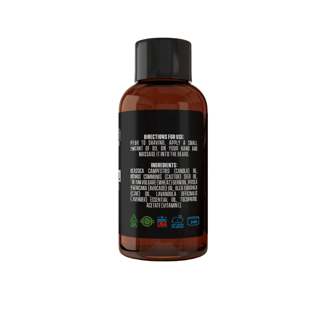 Natural Unscented Pre Shave Oil Serum - Image 2