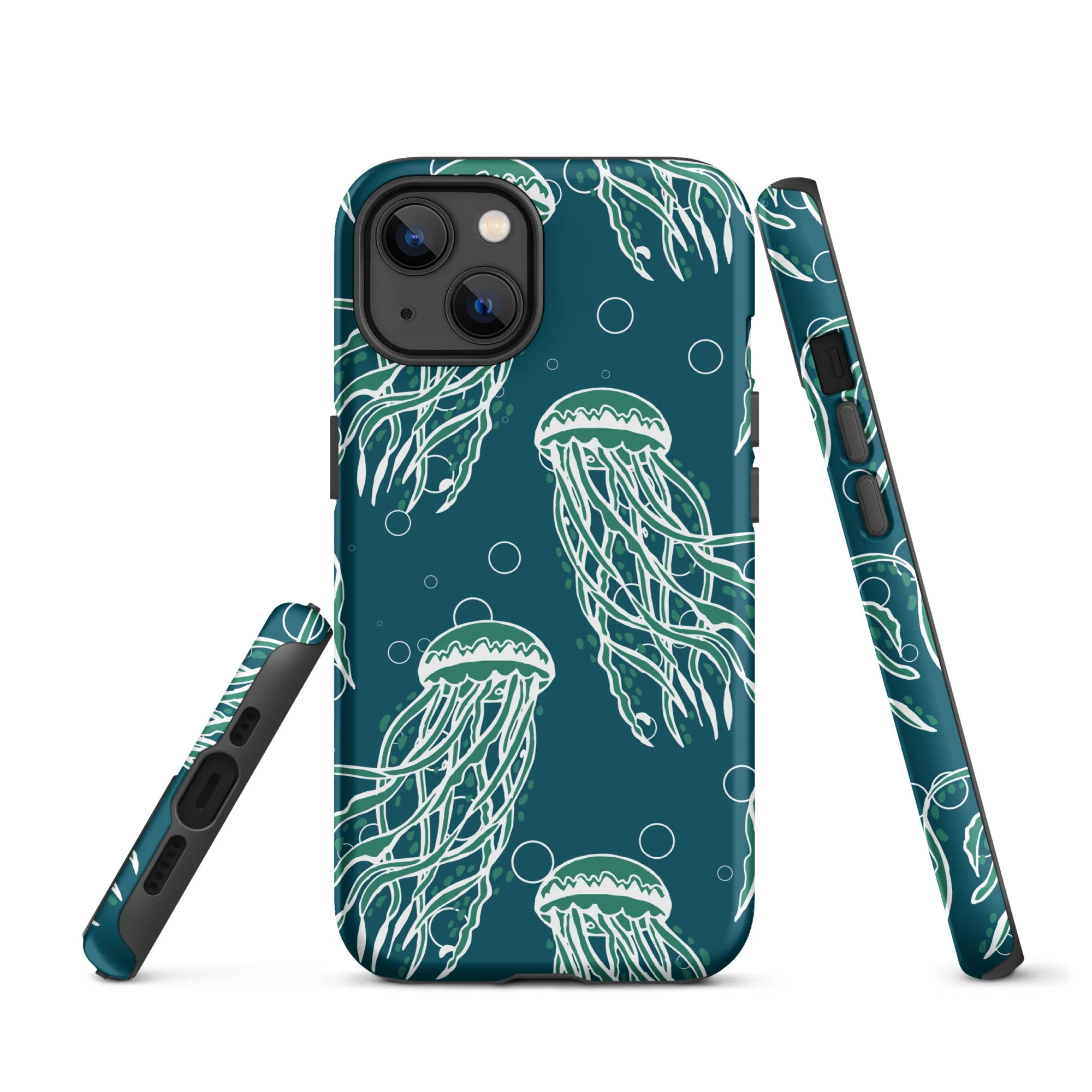 Nautical Jellyfish Tough Case for iPhoneĀ® - Image 11
