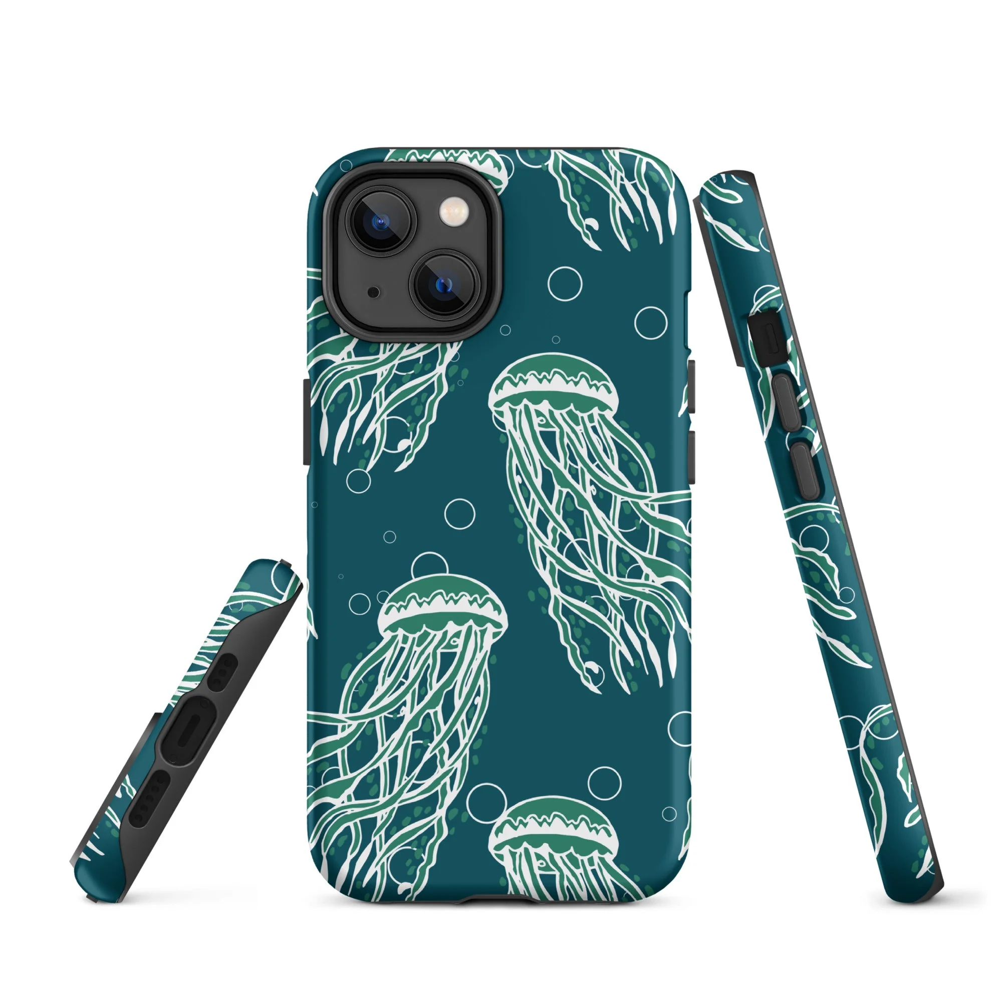 Nautical Jellyfish Tough Case for iPhoneĀ® - Image 14