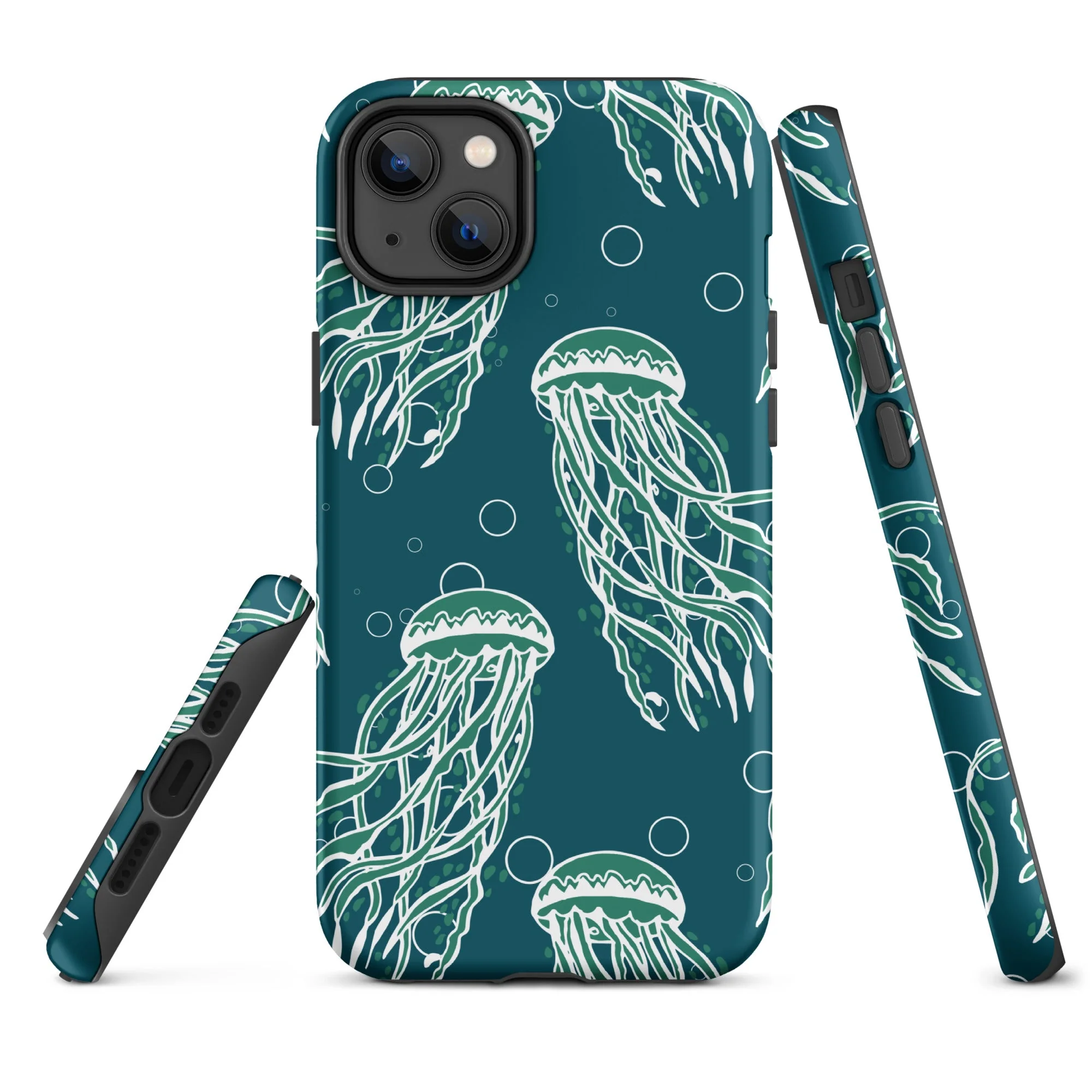 Nautical Jellyfish Tough Case for iPhoneĀ® - Image 15