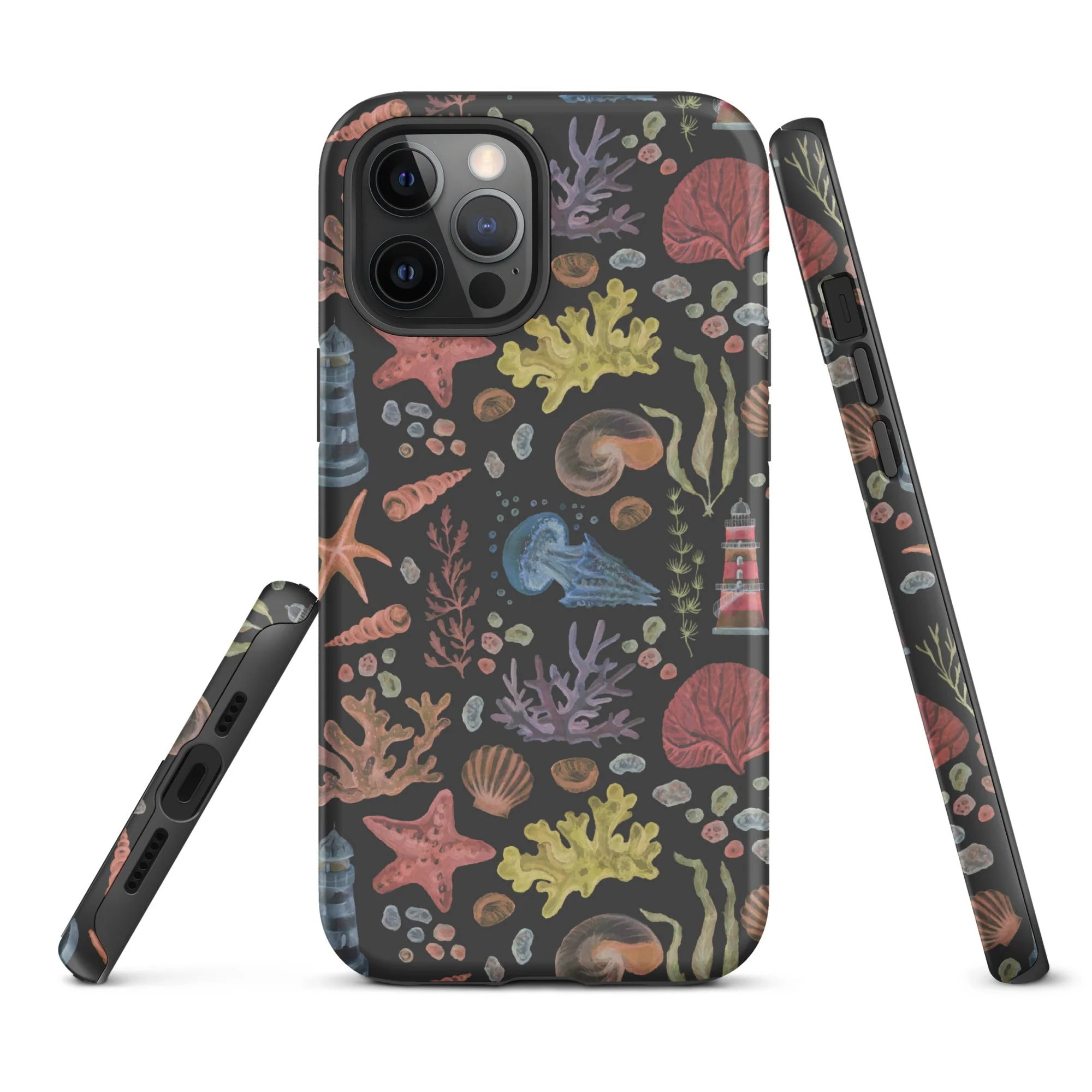 Nautical Tropic Reef Pattern Tough Case for iPhone® - Image 9