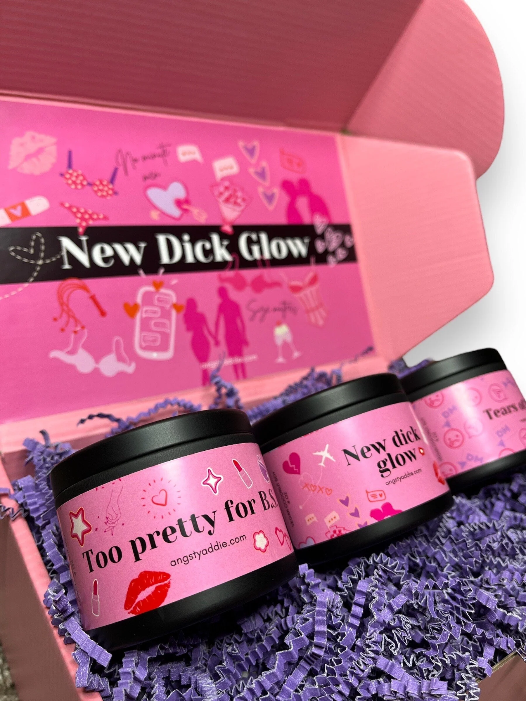 New Dick Glow gift box set by Angsty Addie - Image 3