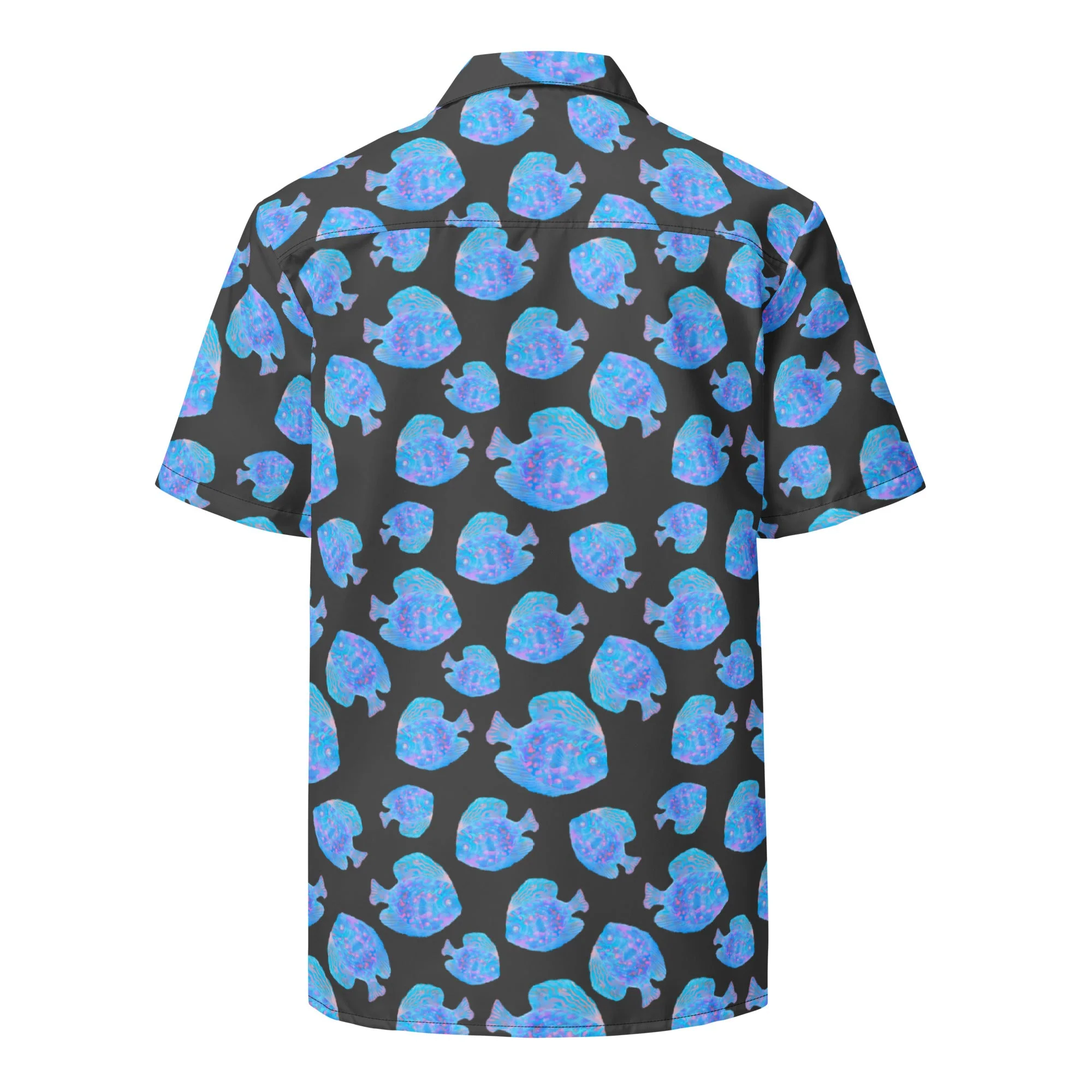 Night of Damsels Button Down Hawaiian Shirt - Coastal Summer 2024 Collection - Image 3