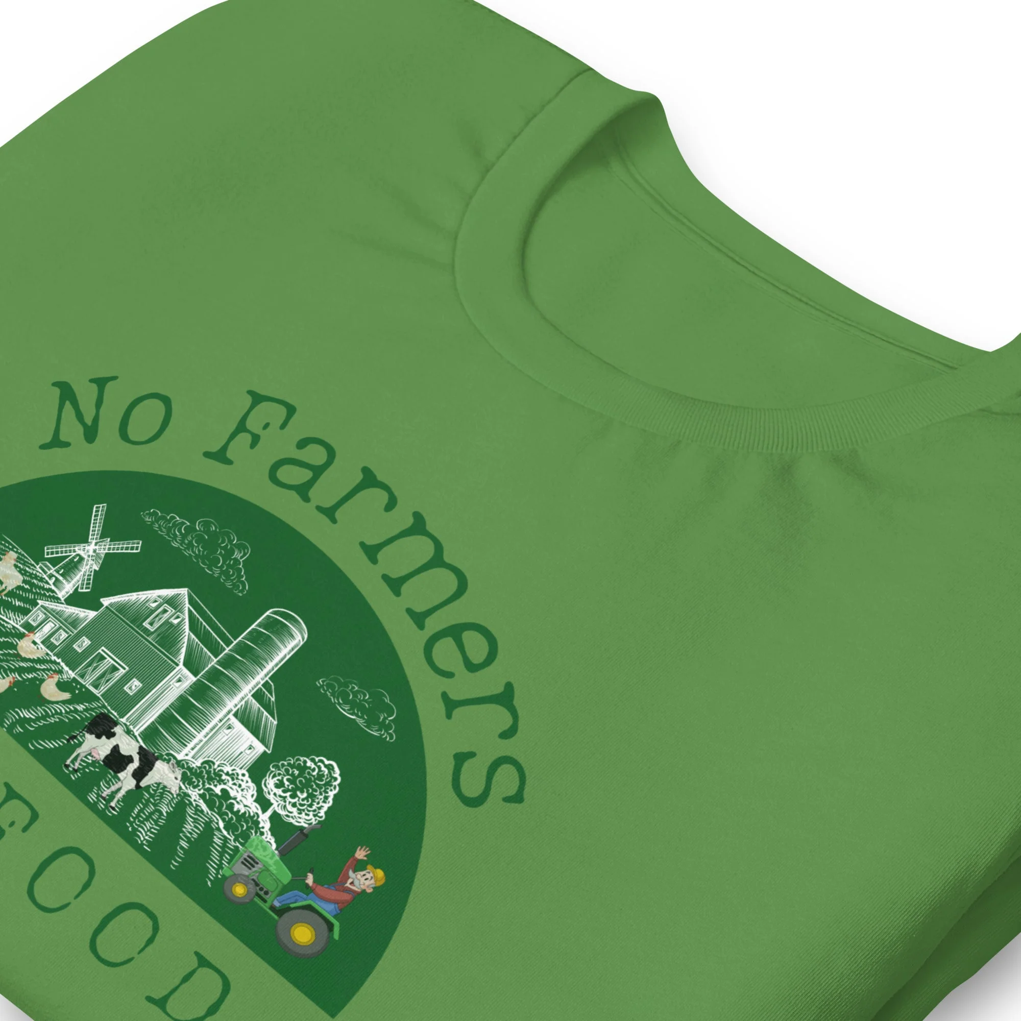 No Farmers no Food Unisex t-shirt by Proud Libertarian - Image 4