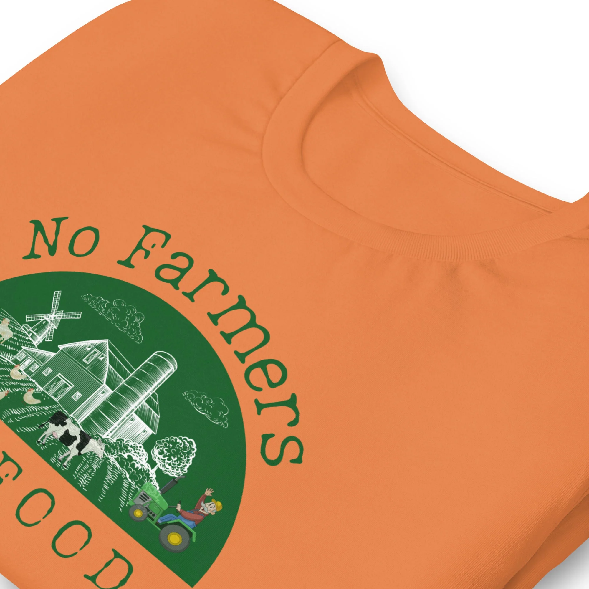 No Farmers no Food Unisex t-shirt by Proud Libertarian - Image 8