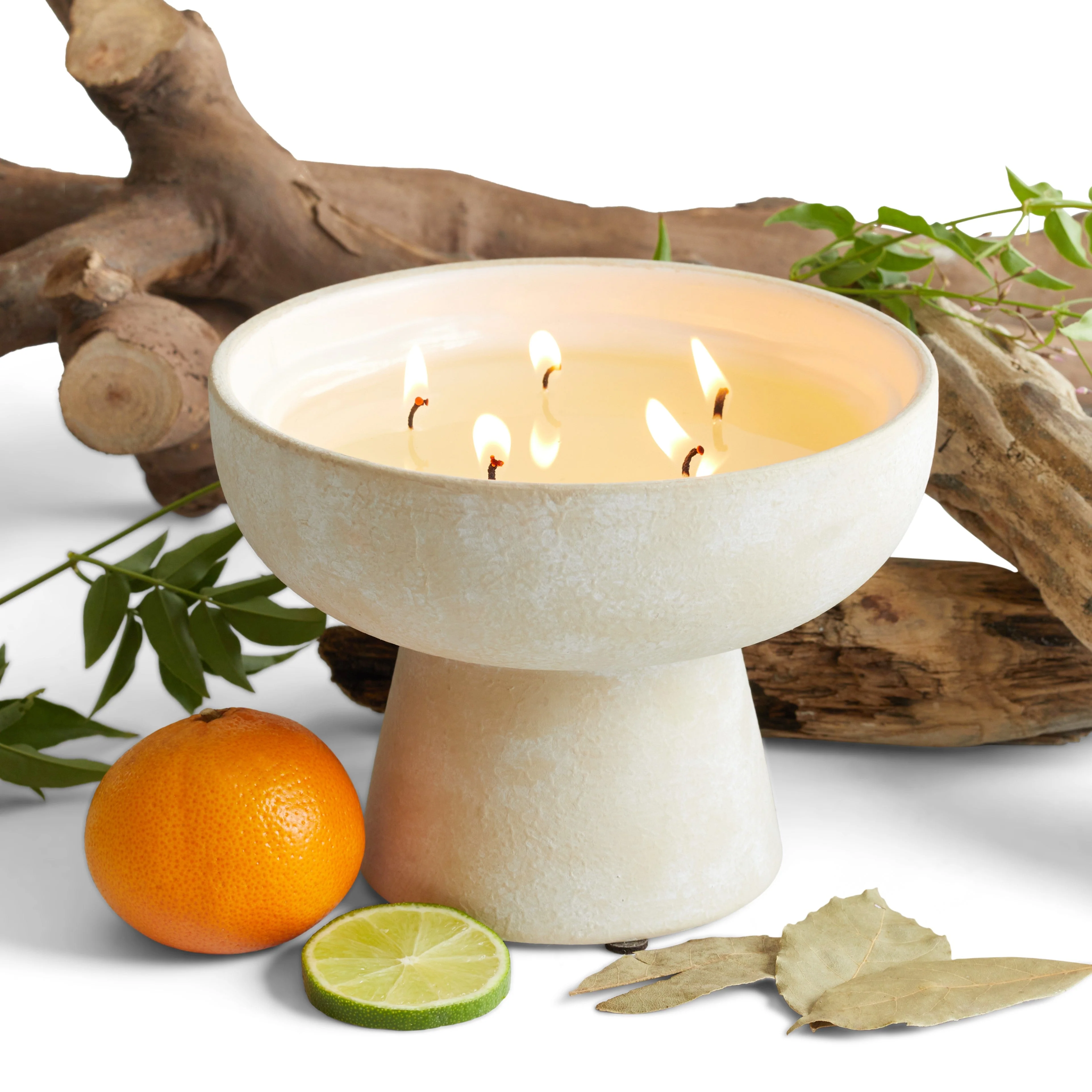 Nostalgia Ceramic Refillable Candle Bergamot & Musk - Image 2