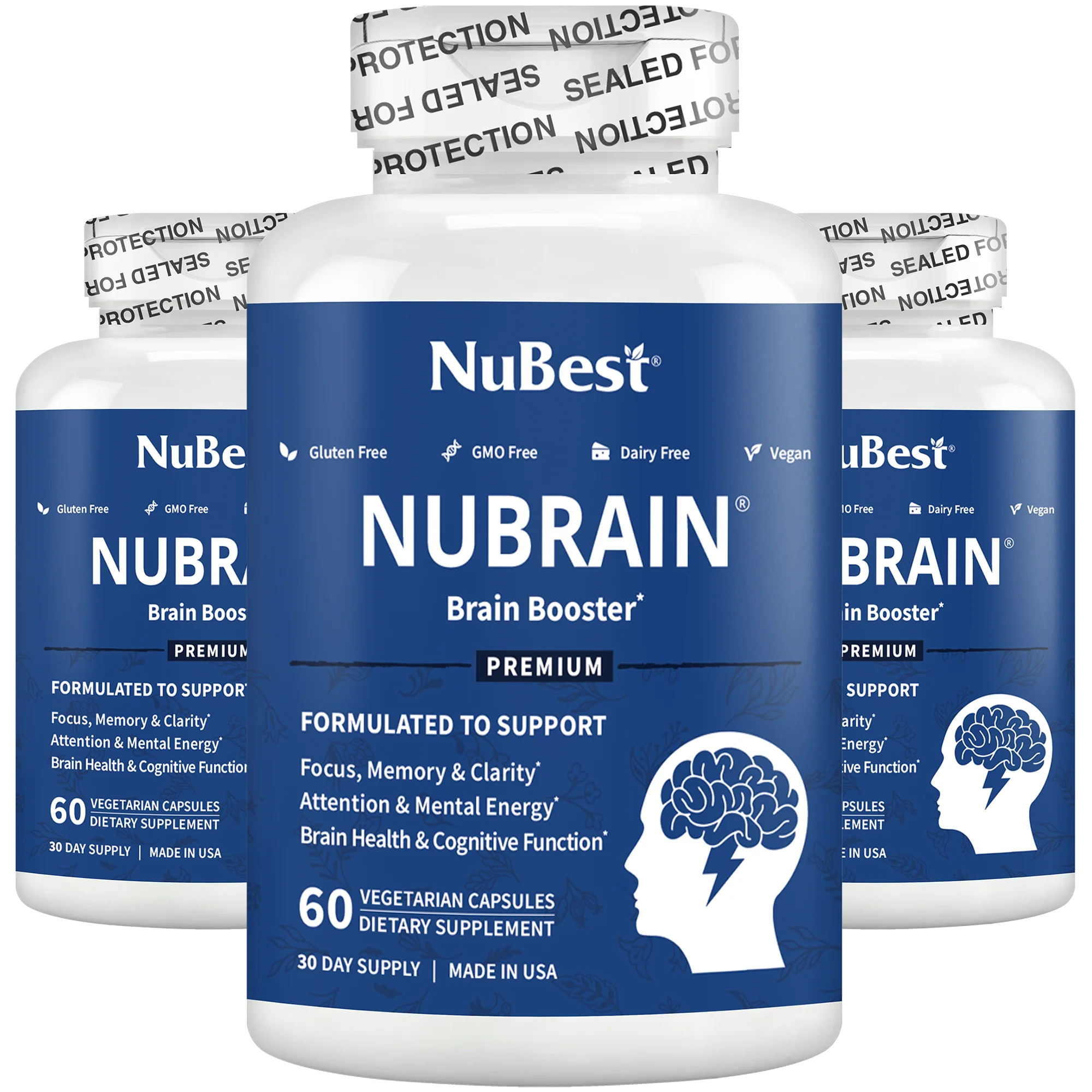 NuBest, NuBrain, Brain Booster, 60 Vegetarian Capsules by NuBest Nutrition® - Image 11