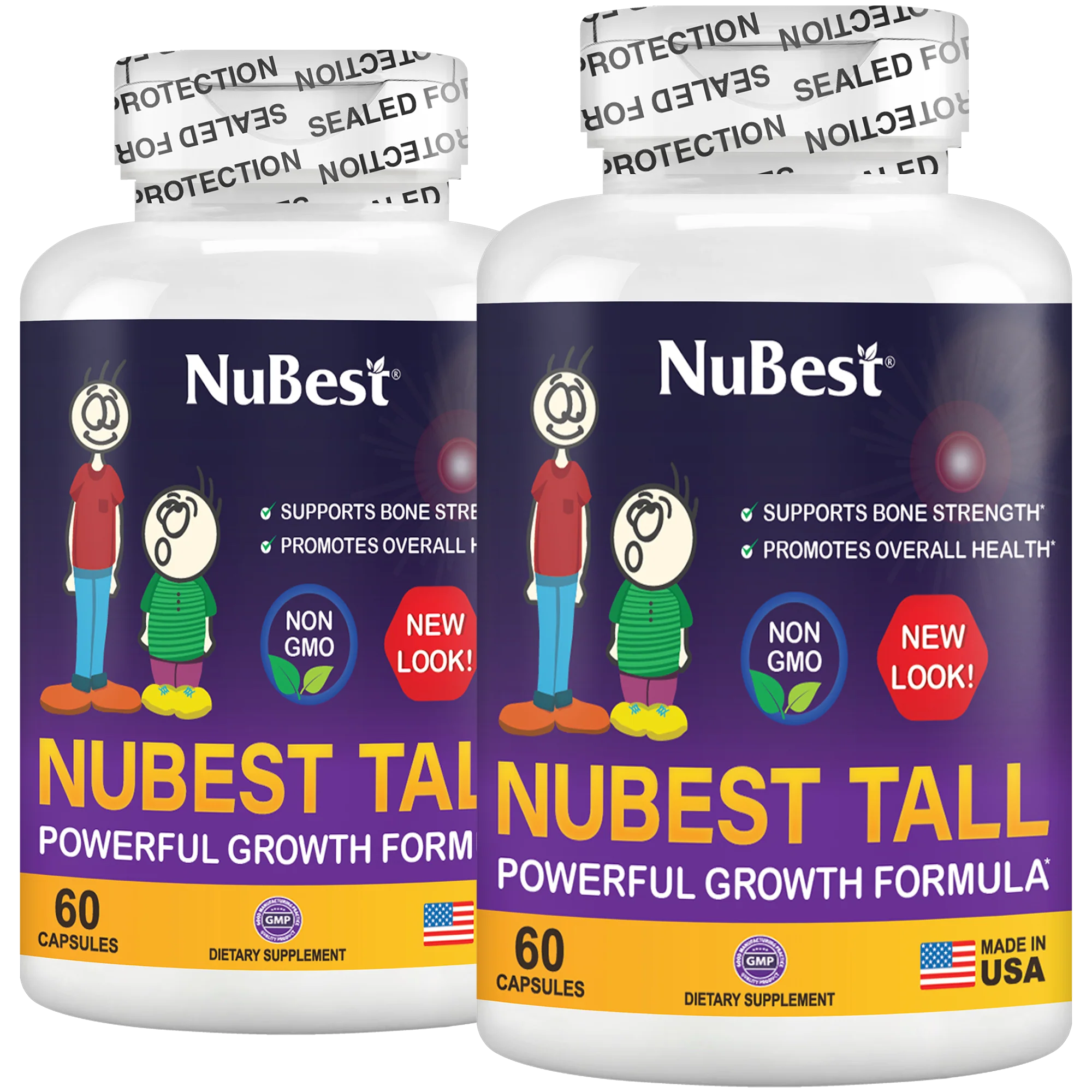 NuBest Tall, Powerful Growth for Kids & Teens (5+), Non-Milk Drinkers, 60 Capsules by NuBest Nutrition® - Image 14