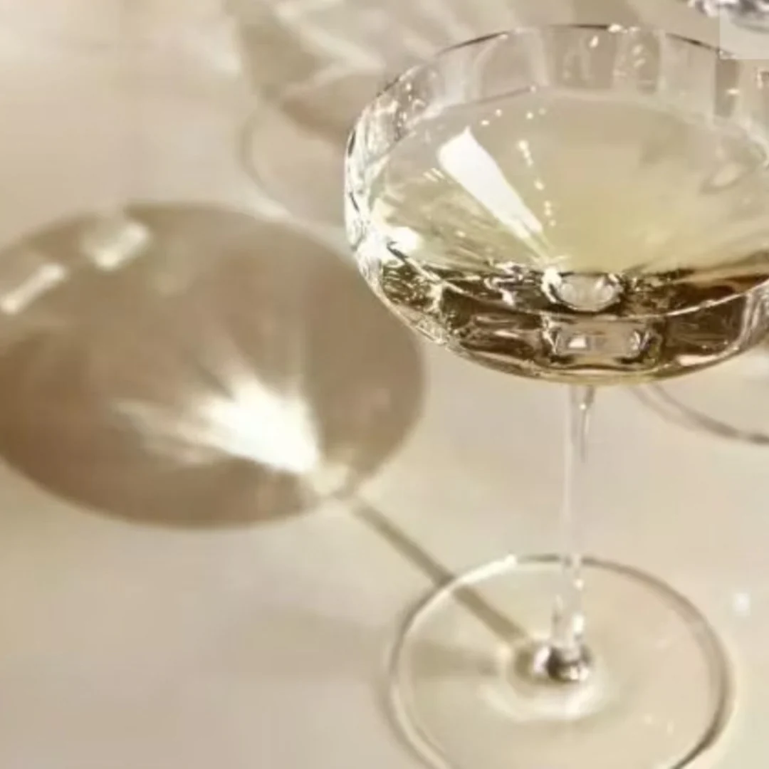 Opulent Angled Coupe Cocktail Glasses, Set of 4 - Image 6