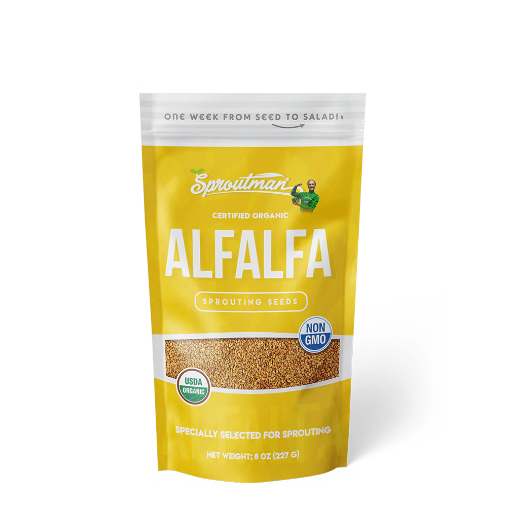 Organic Alfalfa Sprouting Seed