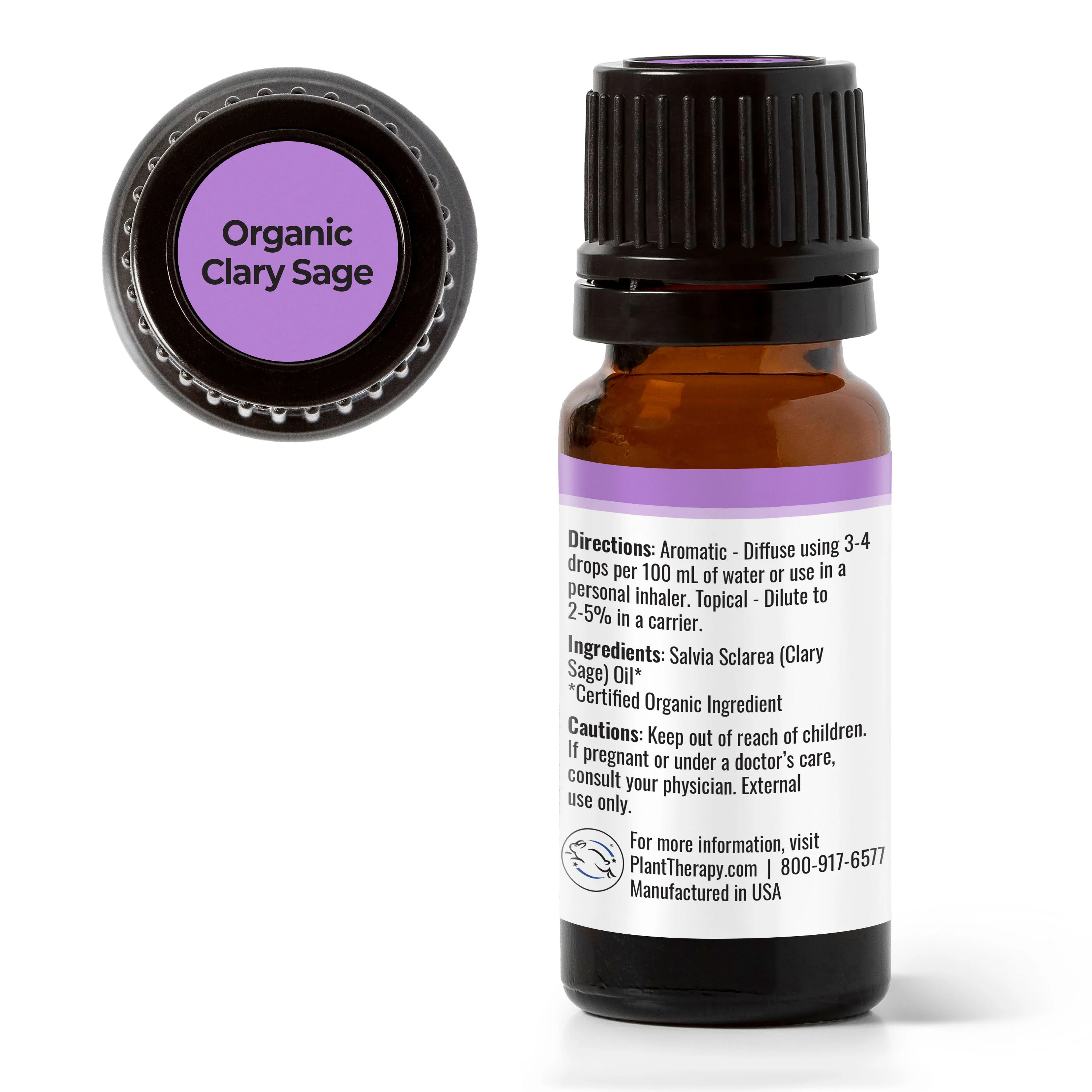 Organic Clary Sage Essential Oil - Image 5