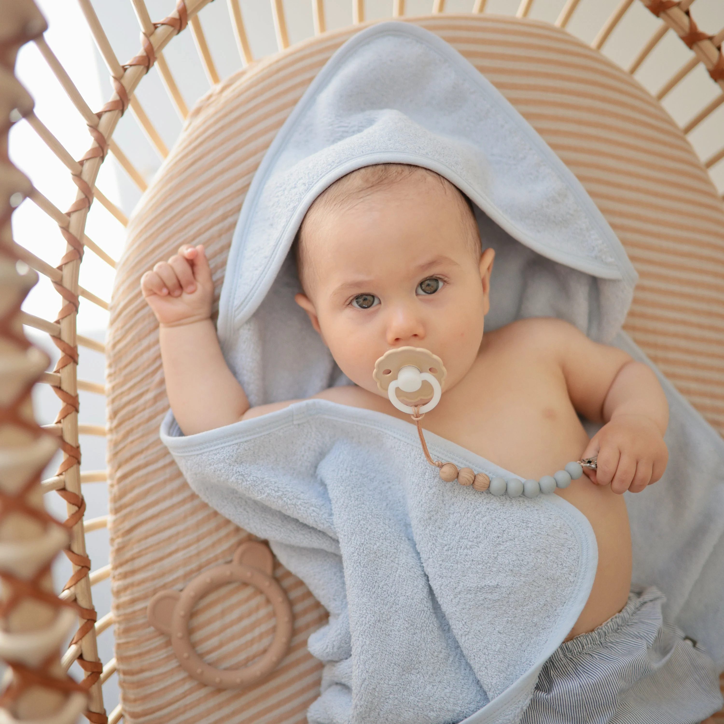 Organic Cotton Baby Hooded Towel - Image 28