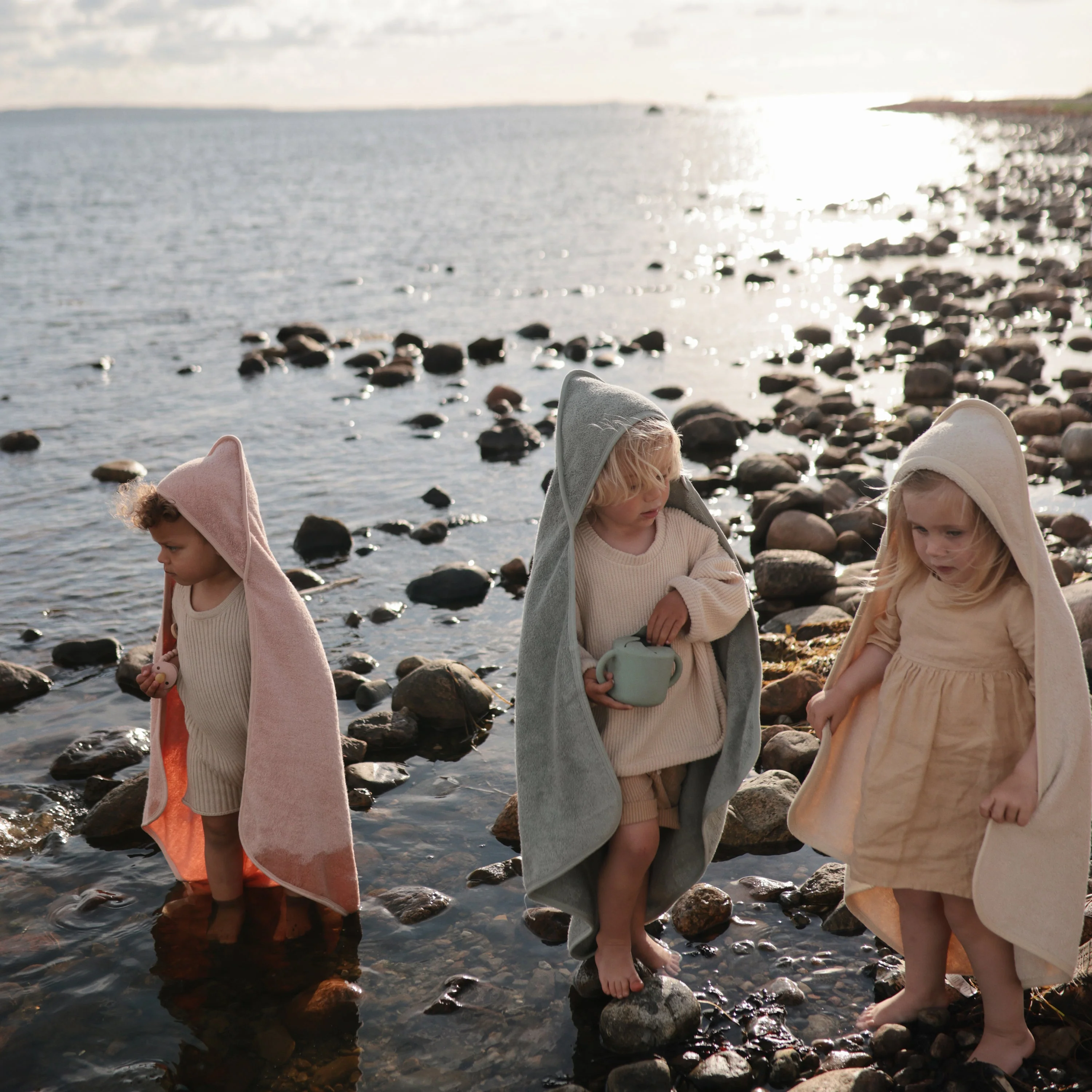 Organic Cotton Baby Hooded Towel - Image 34