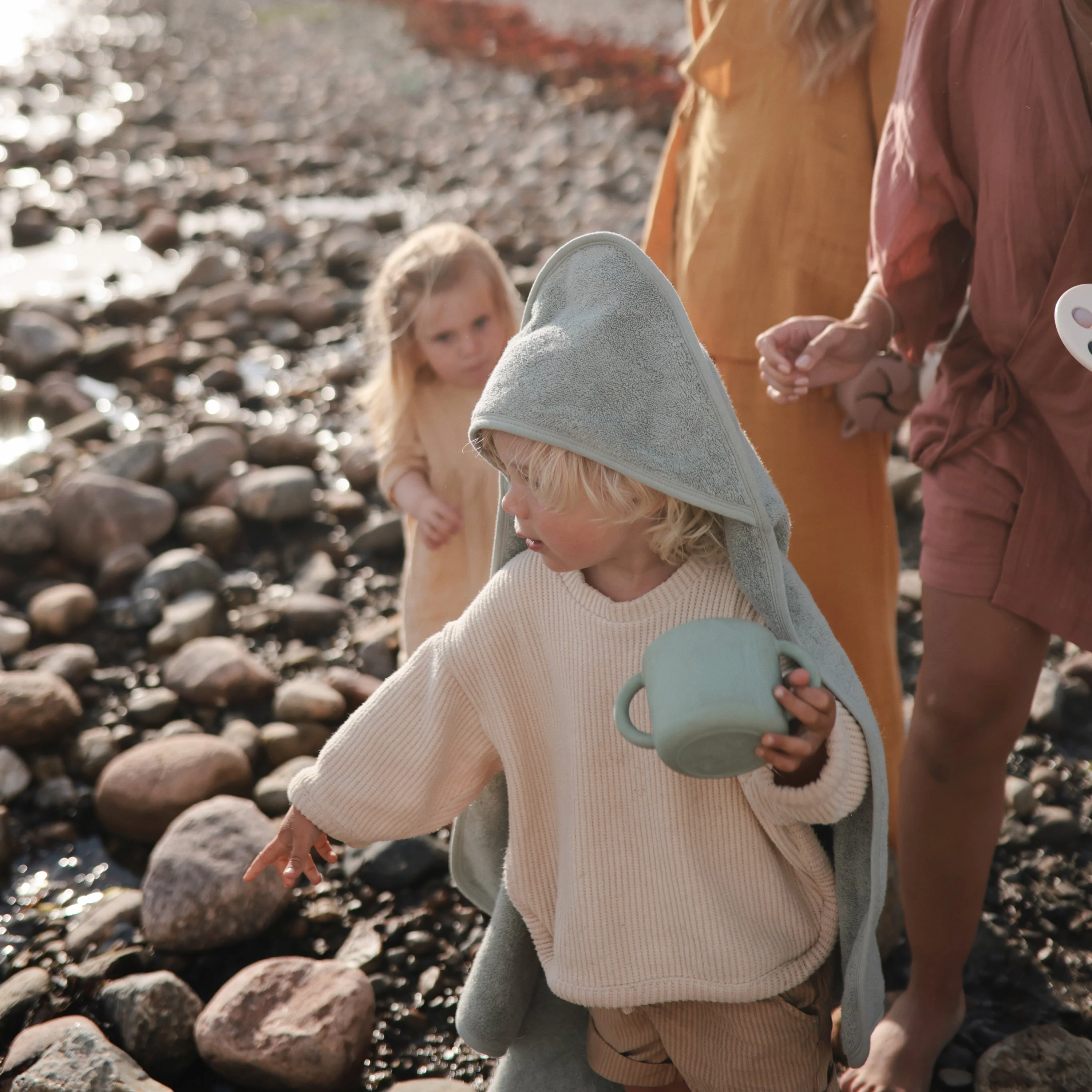 Organic Cotton Baby Hooded Towel - Image 35