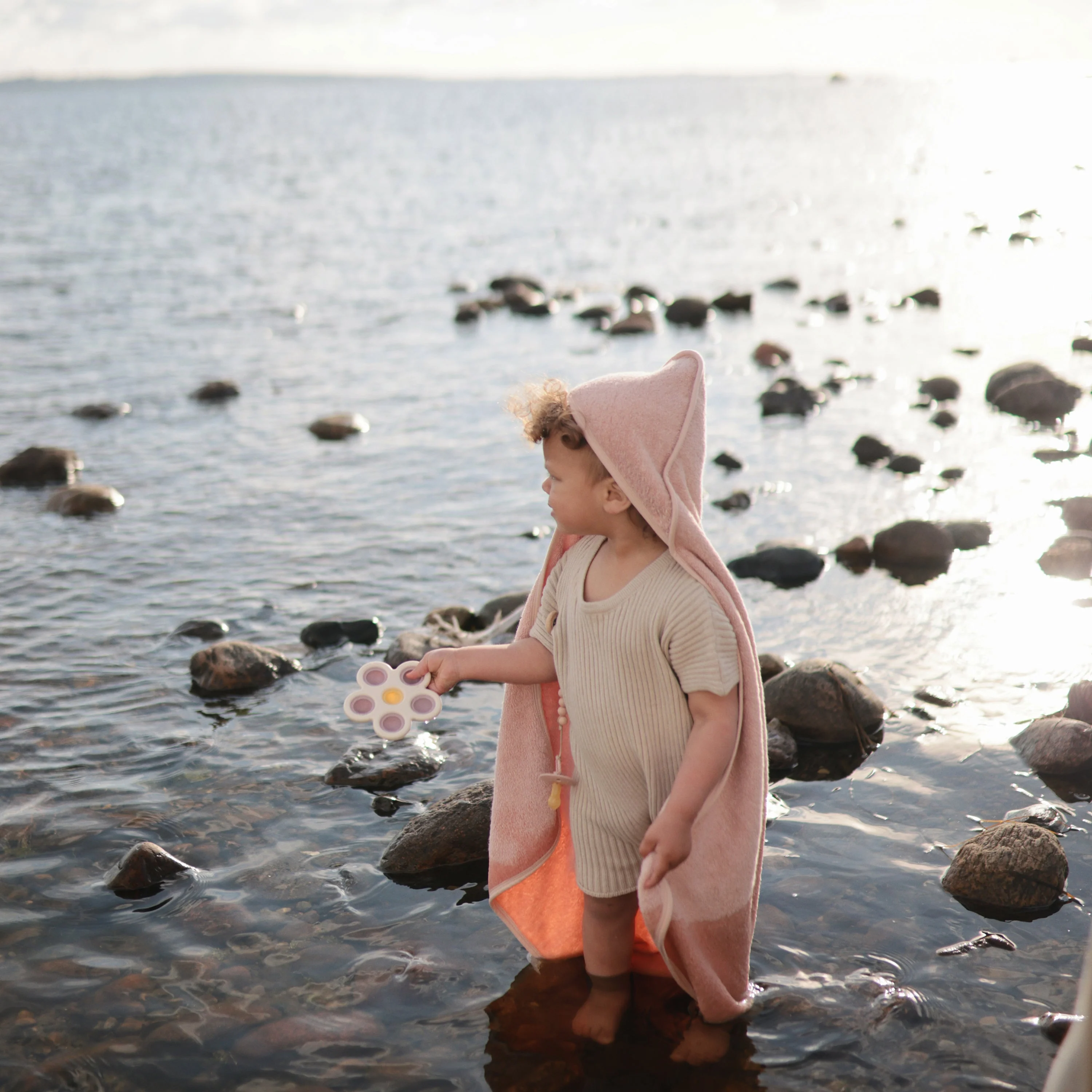 Organic Cotton Baby Hooded Towel - Image 40
