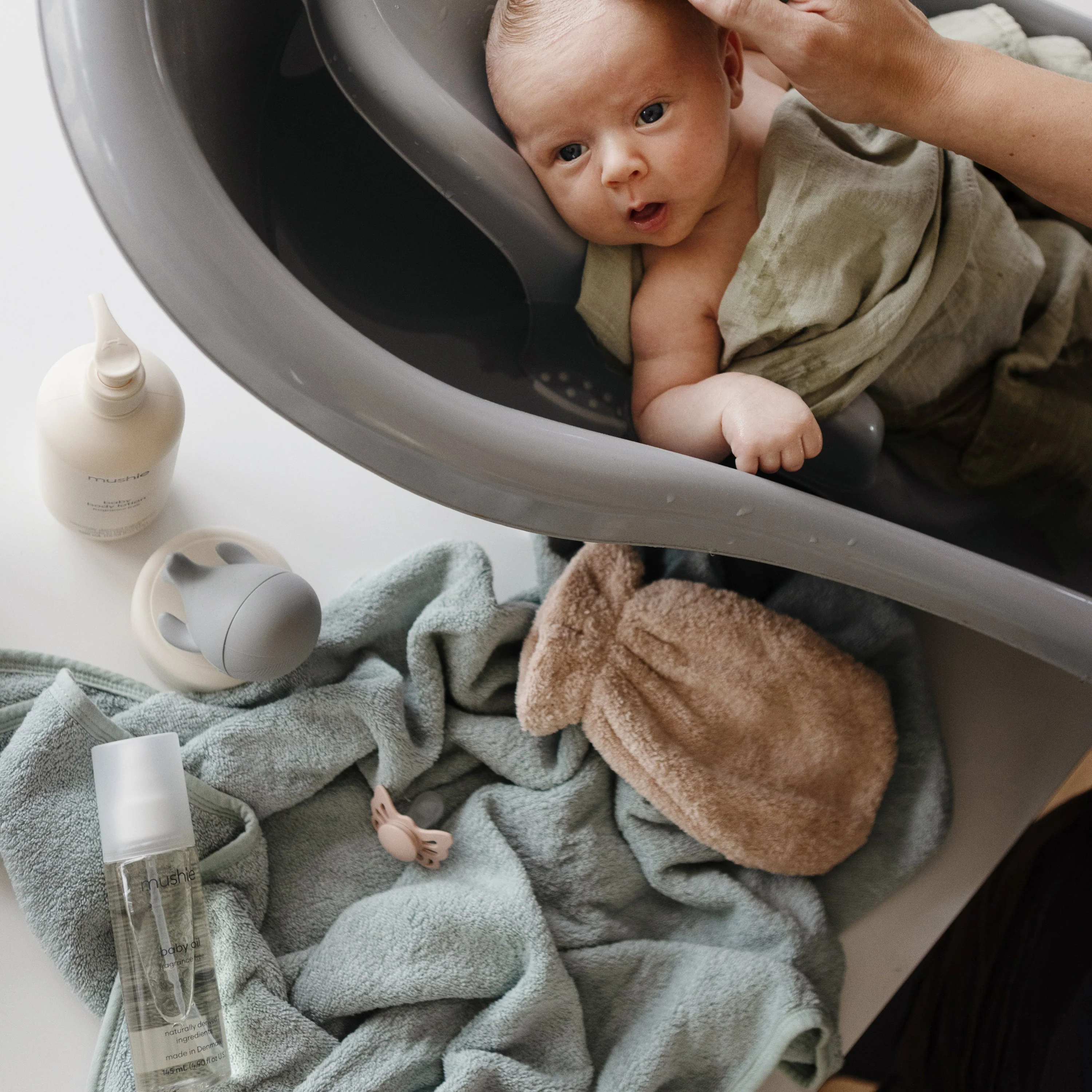 Organic Cotton Baby Hooded Towel - Image 53