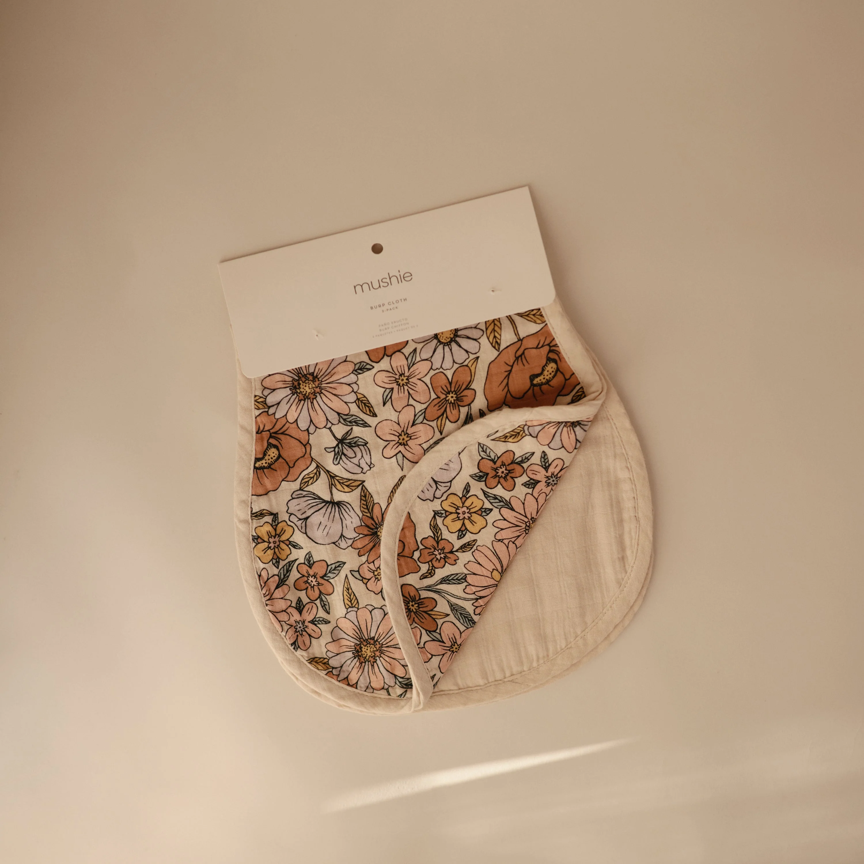 Organic Cotton Muslin Burp Cloth 2-Pack - Image 37