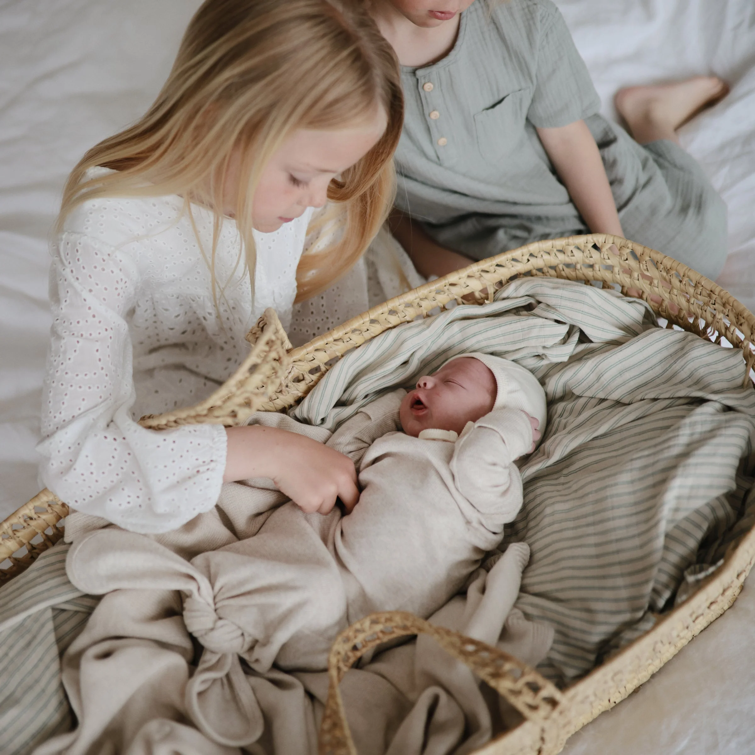 Organic Cotton Muslin Swaddle Blanket - Image 120
