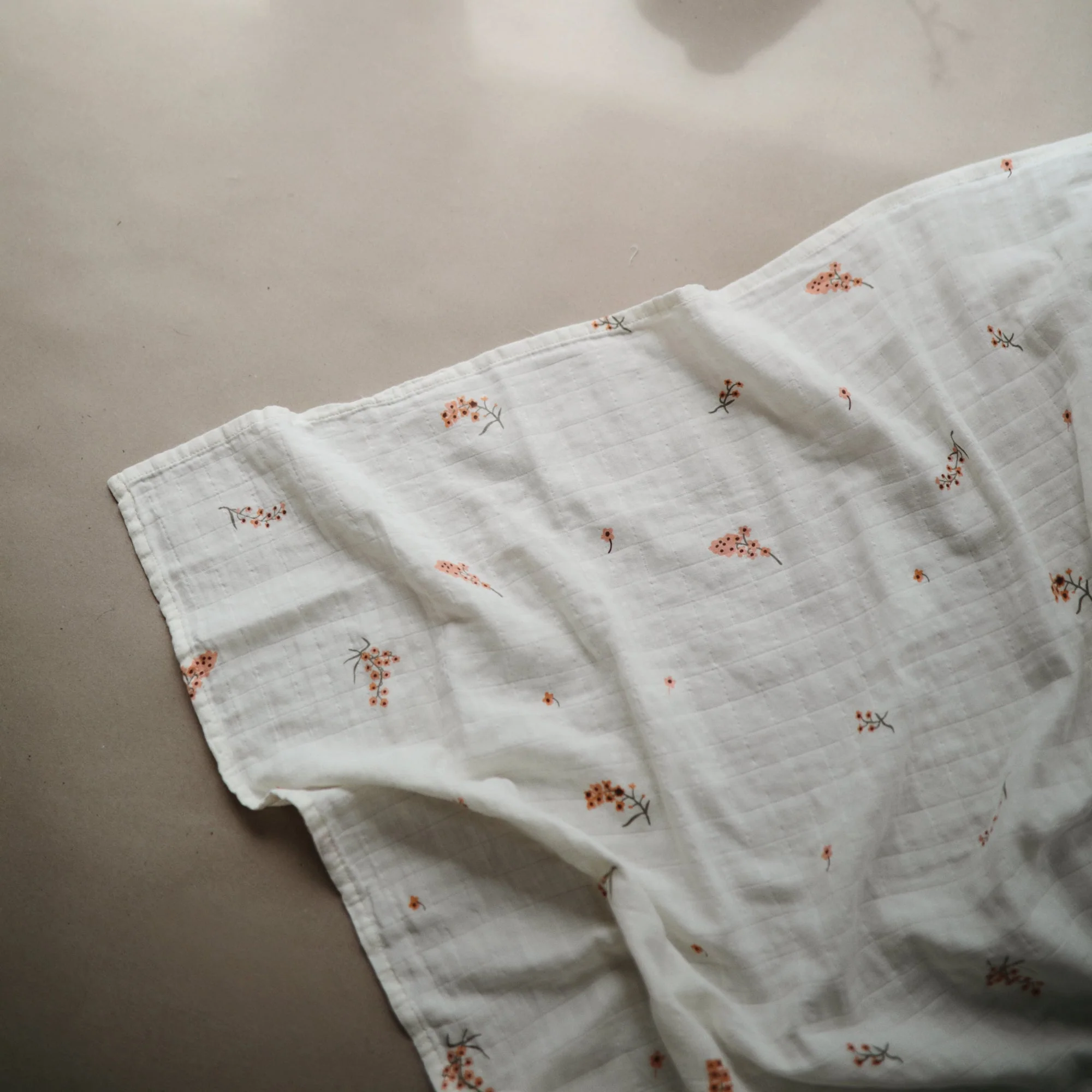 Organic Cotton Muslin Swaddle Blanket - Image 52