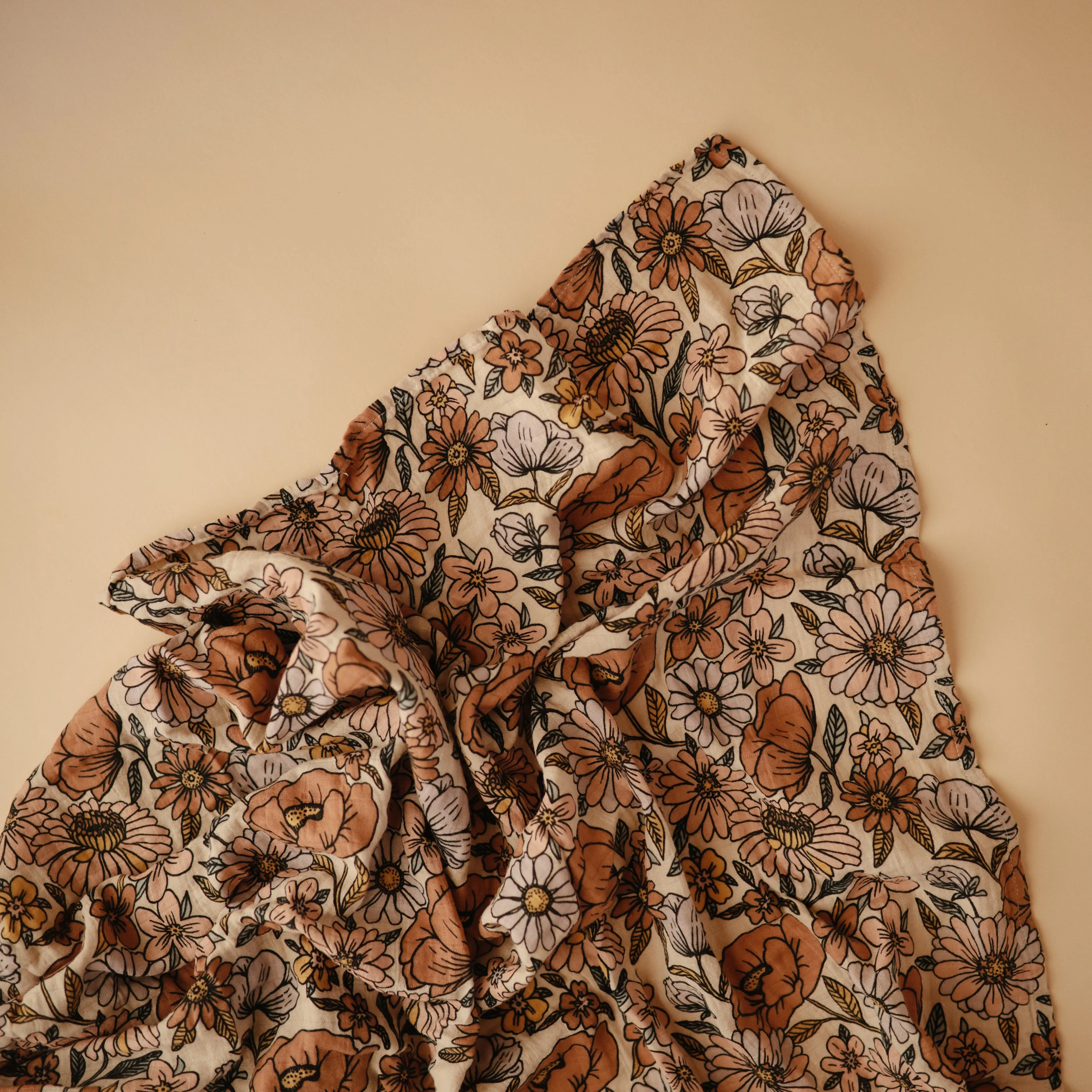 Organic Cotton Muslin Swaddle Blanket - Image 67