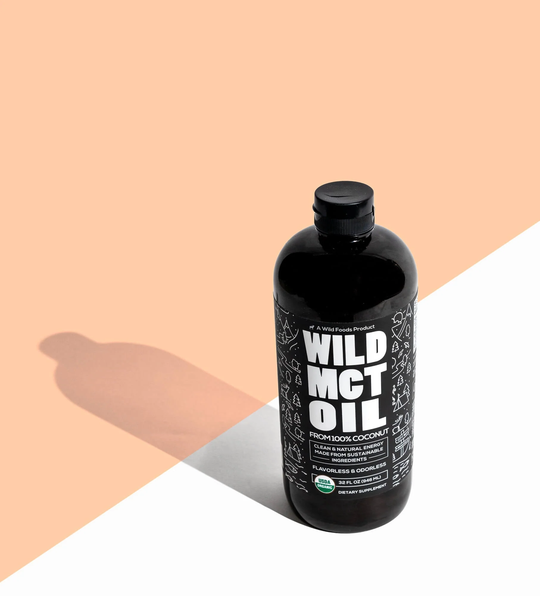 Organic Wild MCT Oil From 100% Coconuts by Wild Foods - Image 3