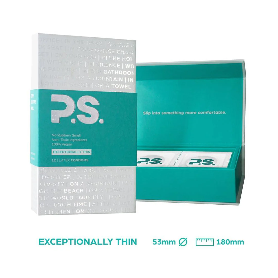 P.S. Ultra-Thin Vegan Condoms