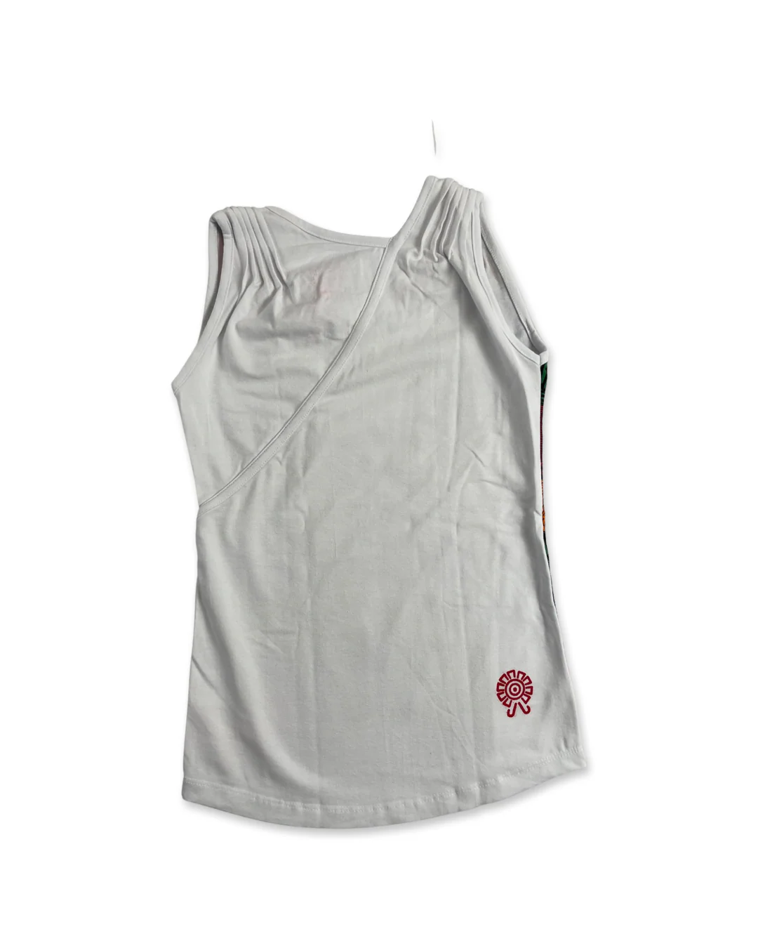 Parrot Flower Women's Long Sleeve Top, White - Image 2