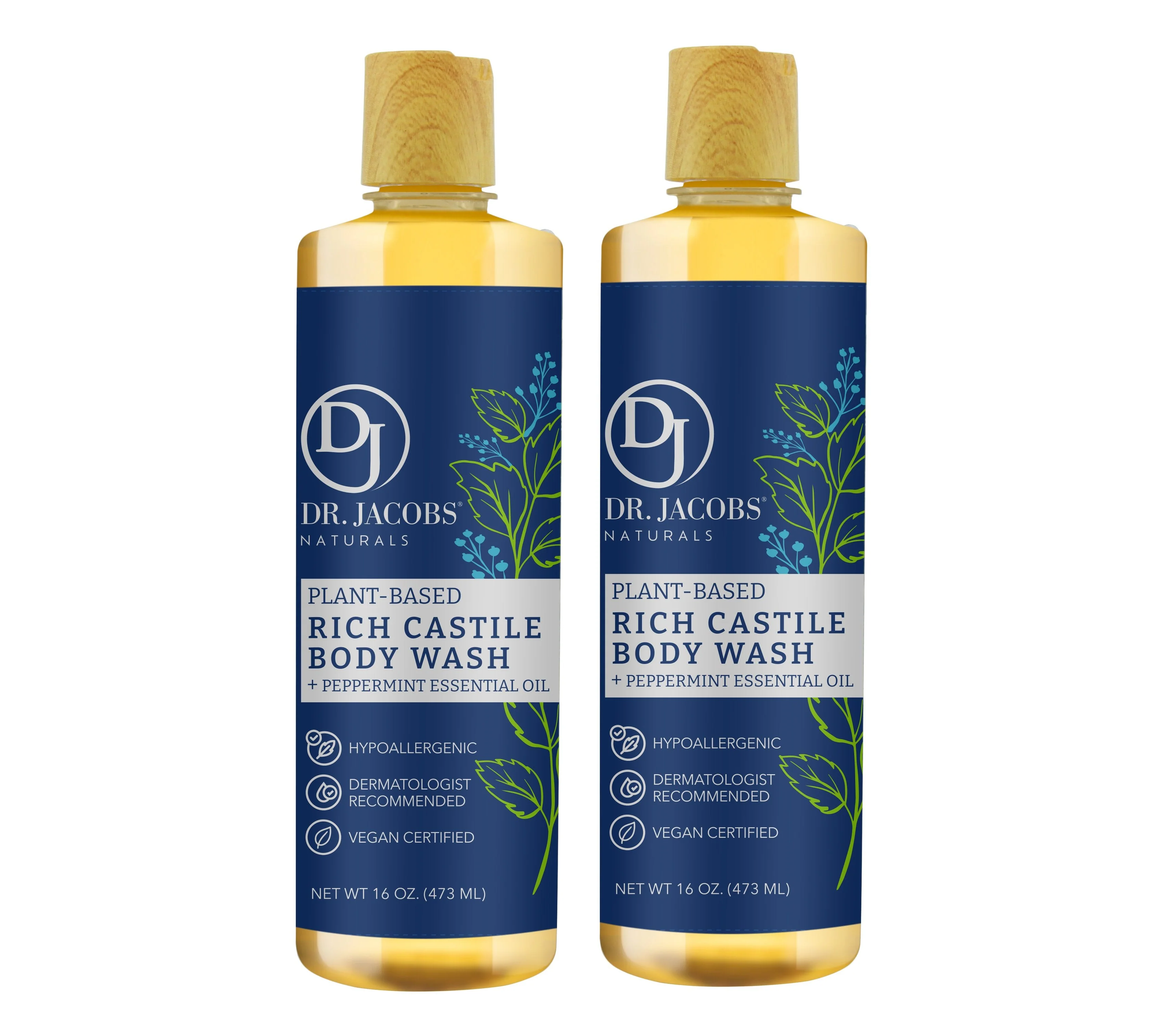Peppermint Castile Body Wash by Dr. Jacobs Naturals - Image 8