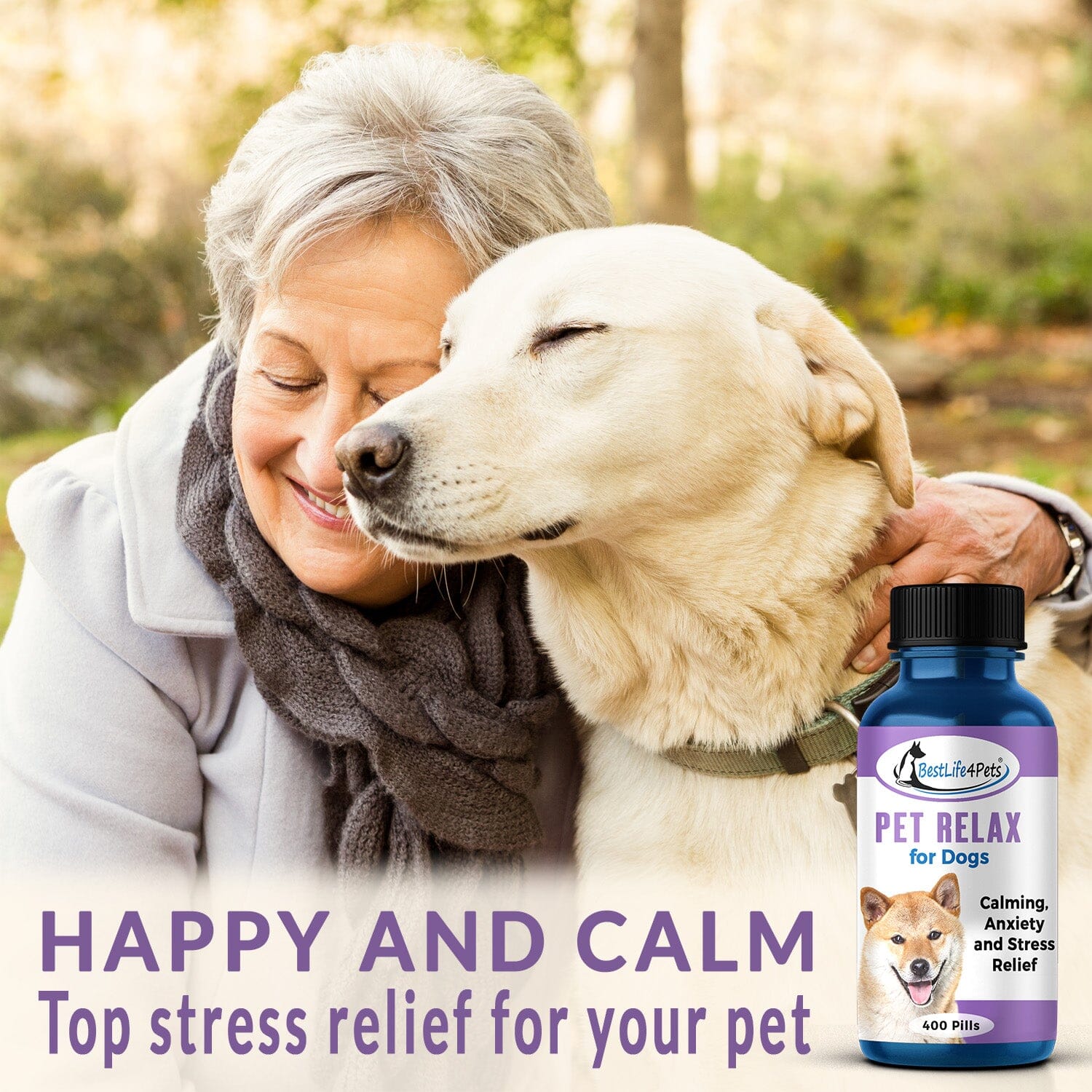 Pet Relax Dog Anxiety and Calming Relief Formula by BestLife4Pets - Image 8