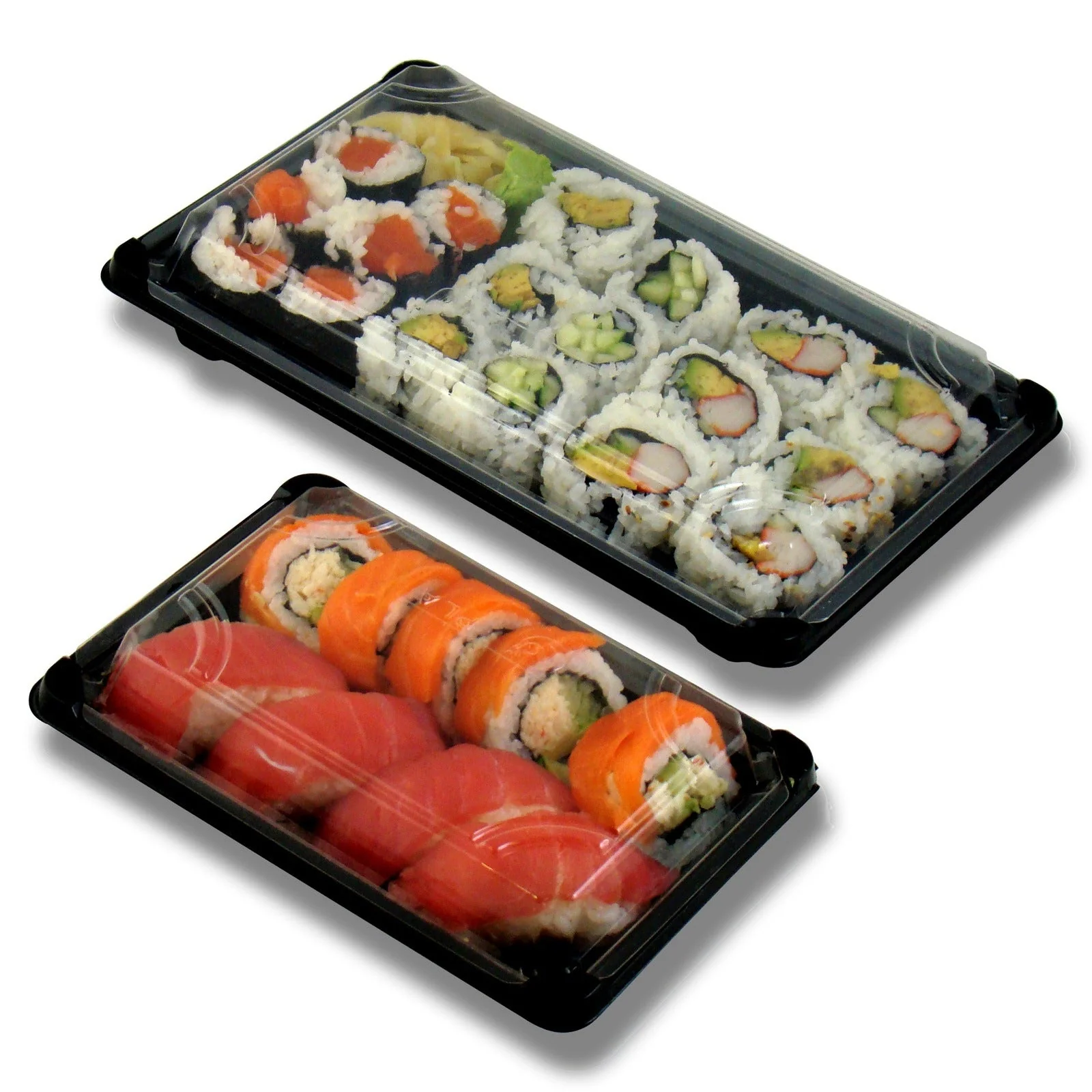 PLA Sushi Tray with Lid Combo - PLA-ST01 - Image 2