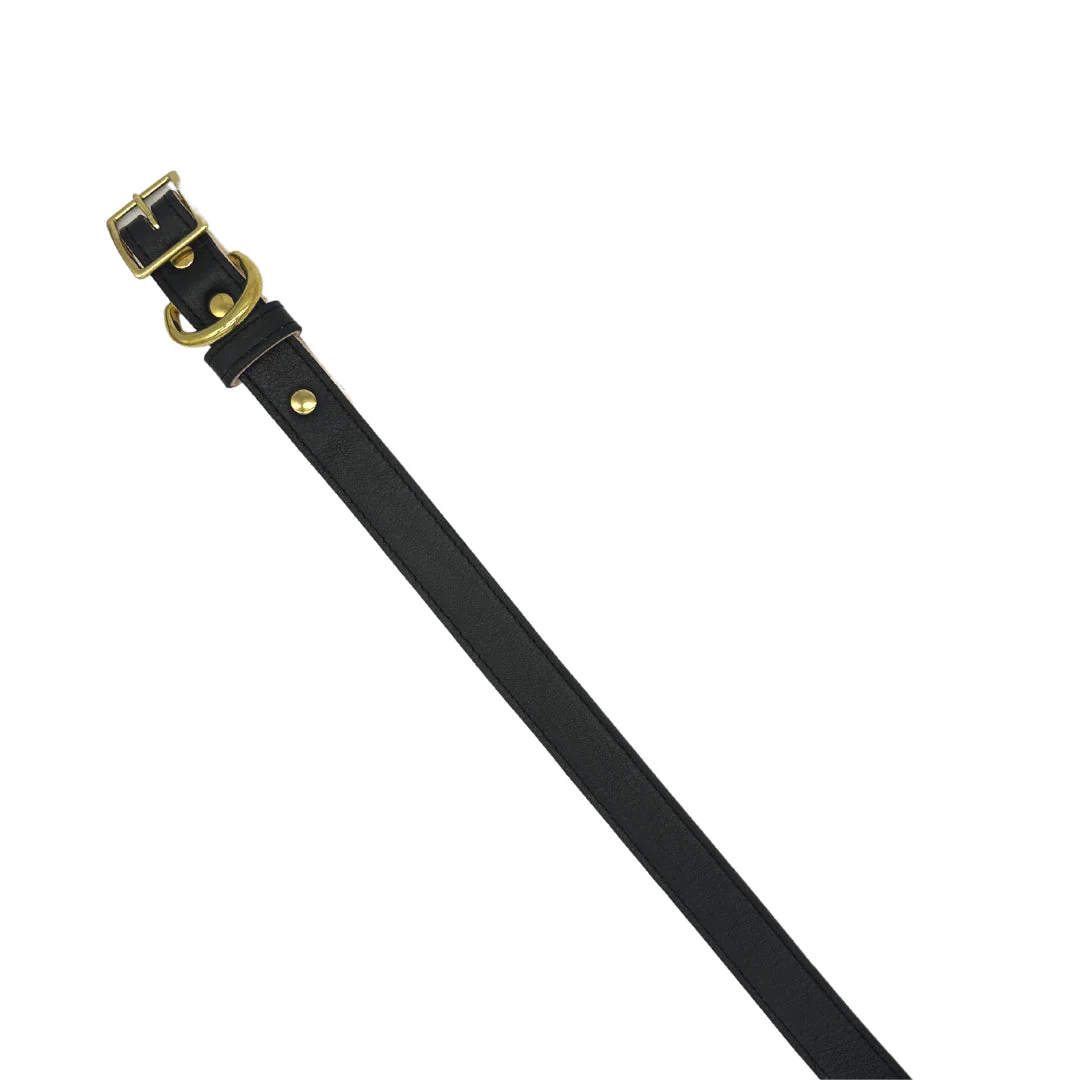 Plain Leather Dog Collar - Image 3