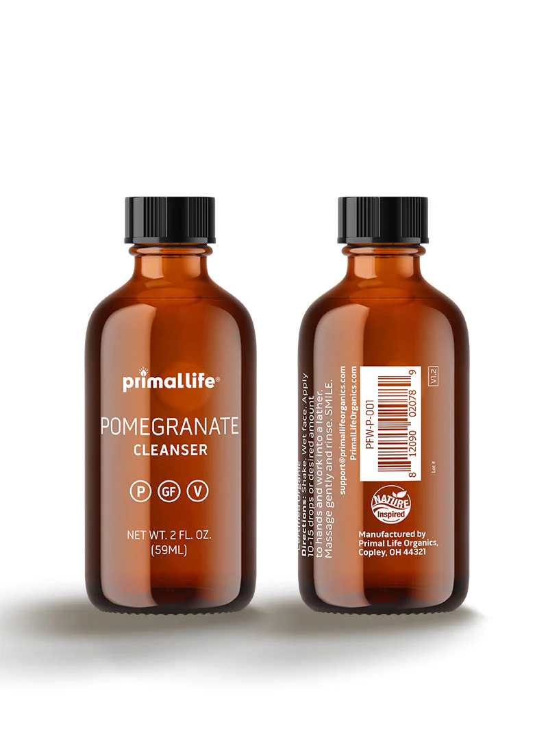 Pomegranate Cleanser, Normal to Dry by Primal Life Organics - Image 2