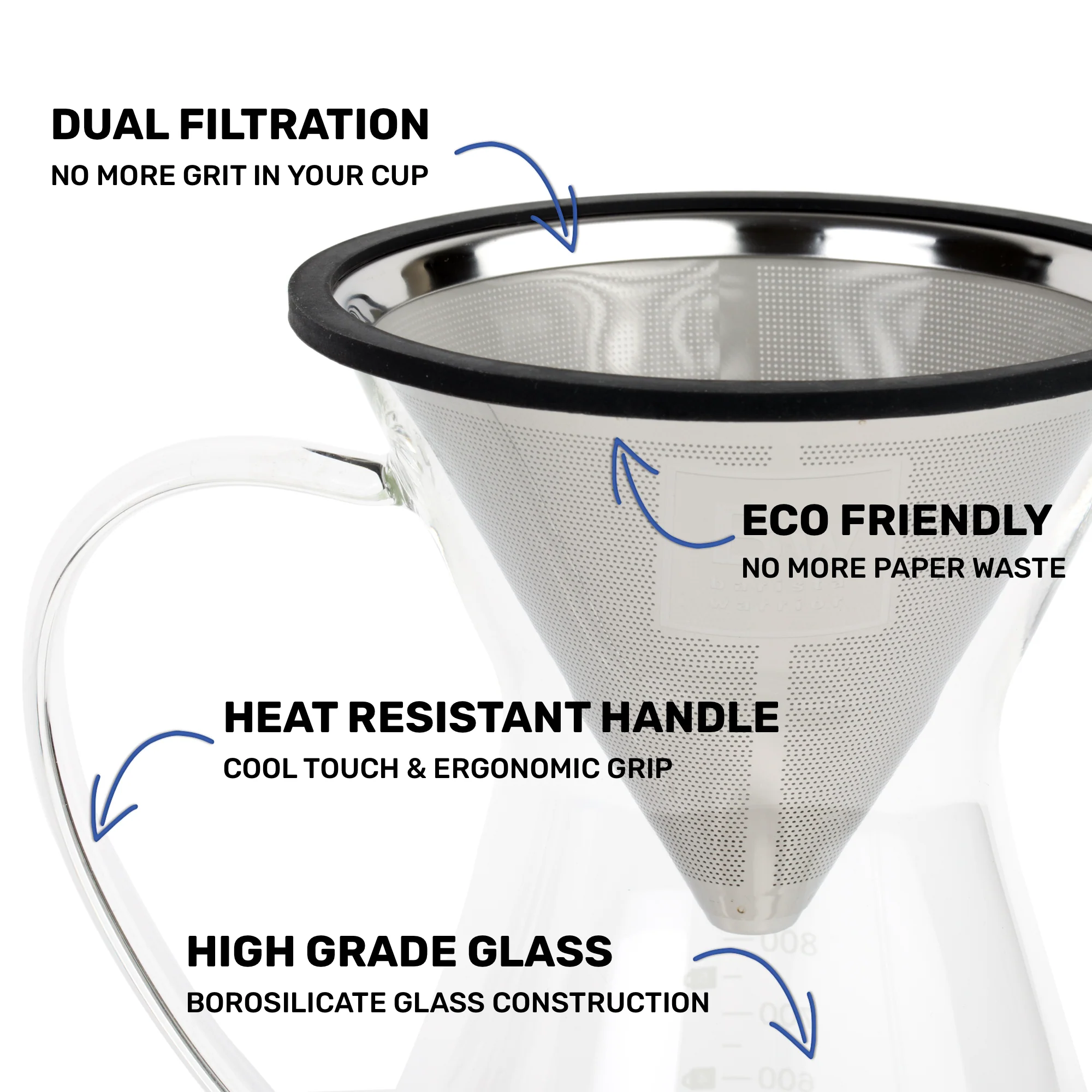 Pour Over Coffee Maker Set by Barista Warrior - Image 3