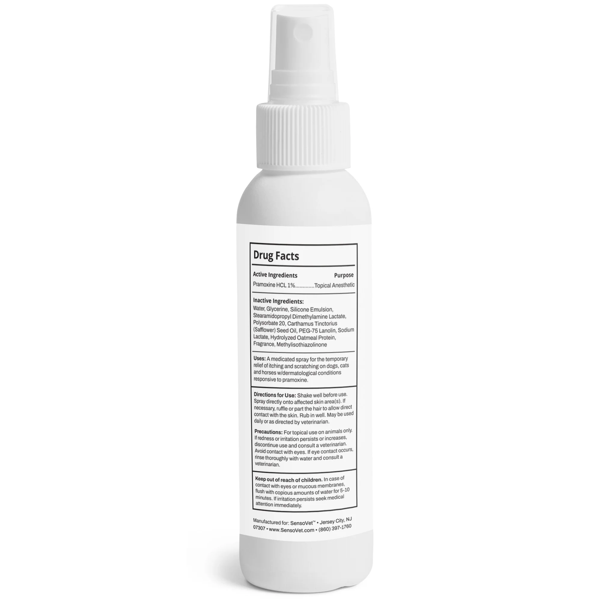 Pramoxine Anti Itch & Skin Allergy Relief Spray for Dogs & Cats - 8oz - Image 6