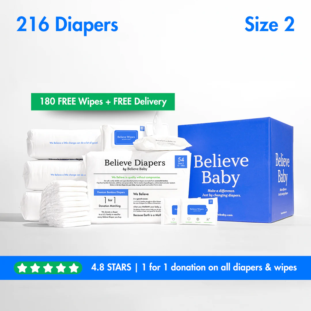 Premium Bamboo Eco-Friendly Diapers - Image 11