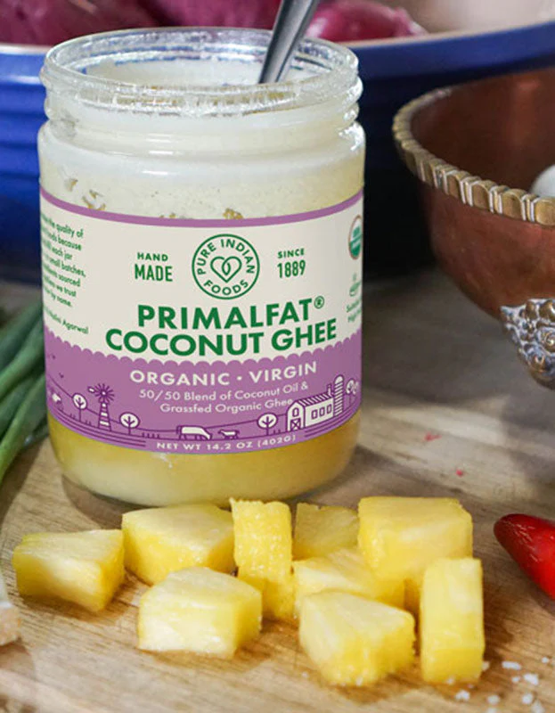 PRIMALFAT™ Coconut Ghee, Virgin & Certified Organic - 14.2 oz - Image 6