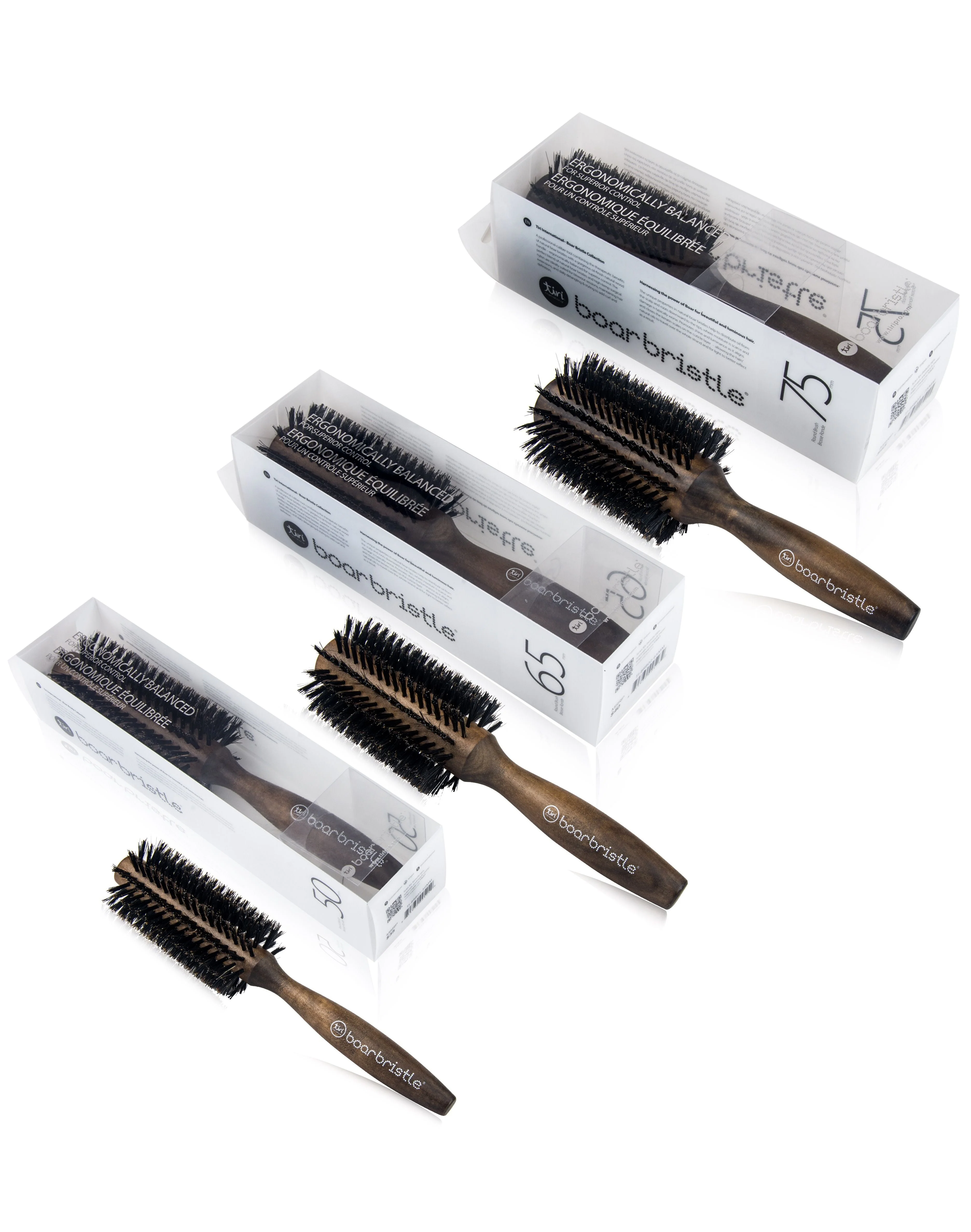 Professional Round Brush with Premium Boar Bristles - Image 2