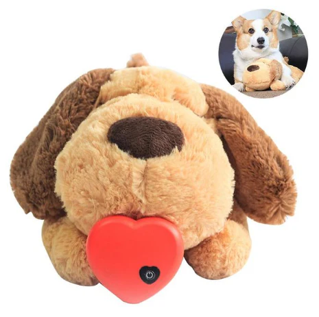 Puppy Sleep Aid Toy: Anxiety-Reducing, Chewable Heartbeat by Plushy Planet - Image 2