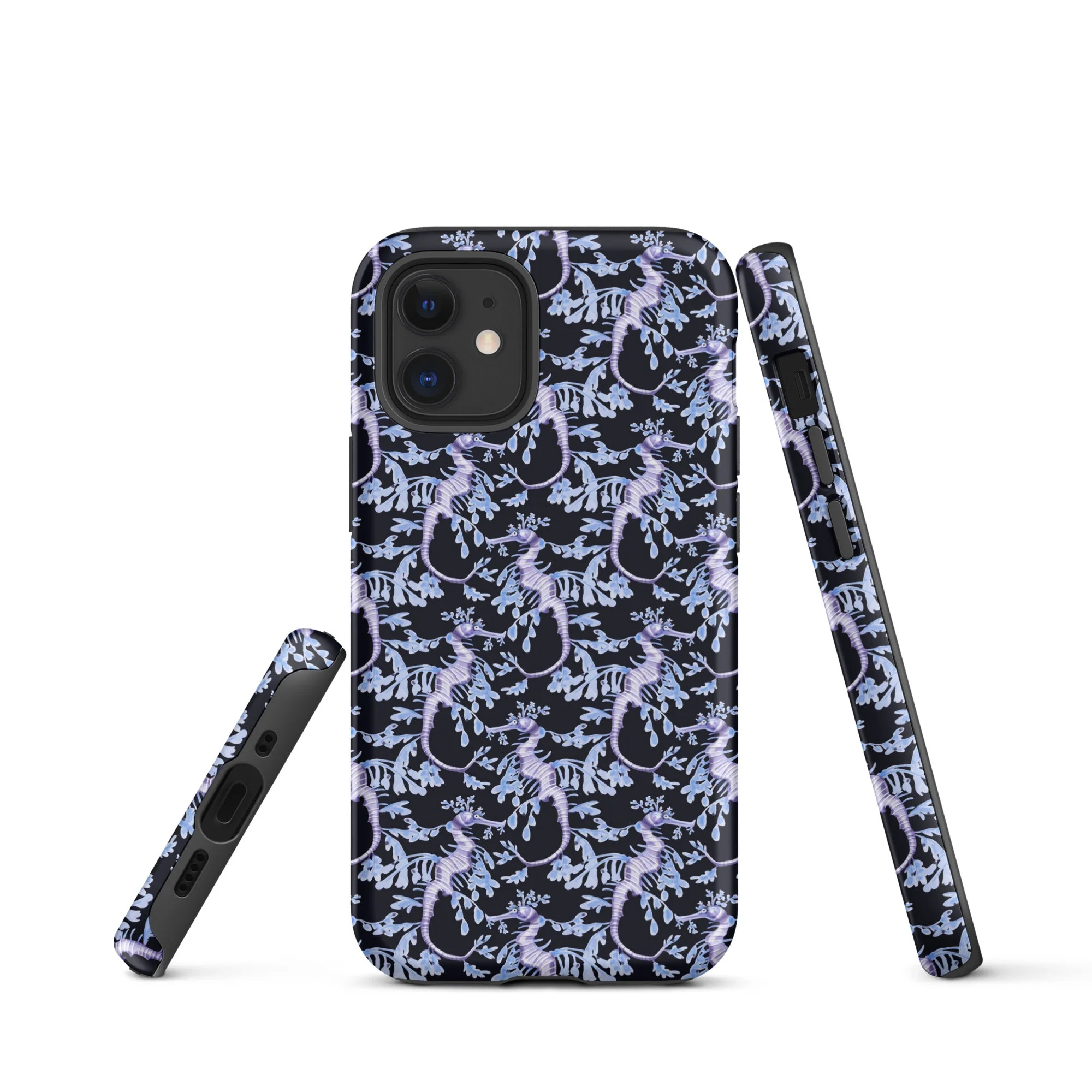 Purple Sea Dragons at Night Tough Case for iPhone® - Image 6